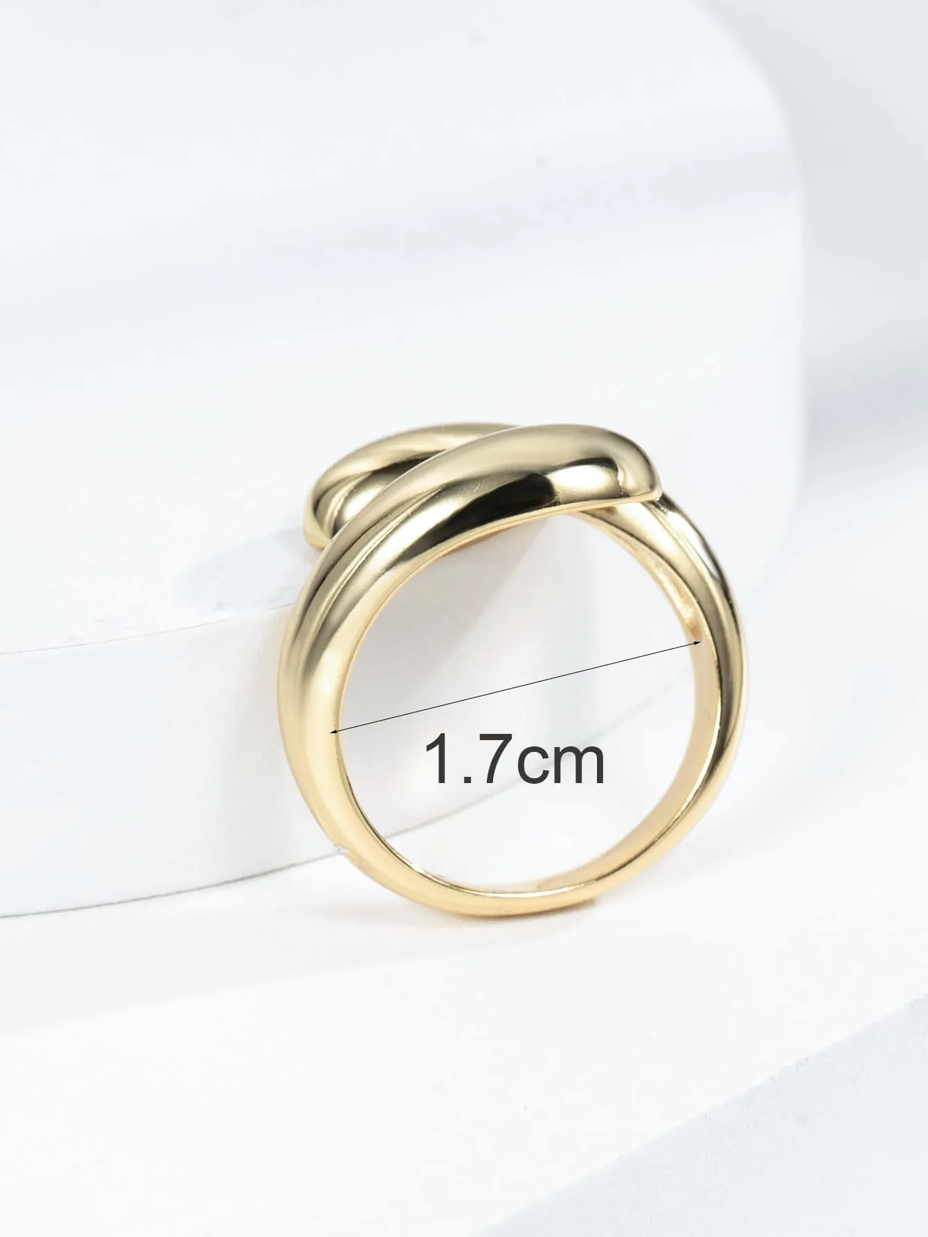 1pc Minimalist Wrap Ring Copper Jewelry