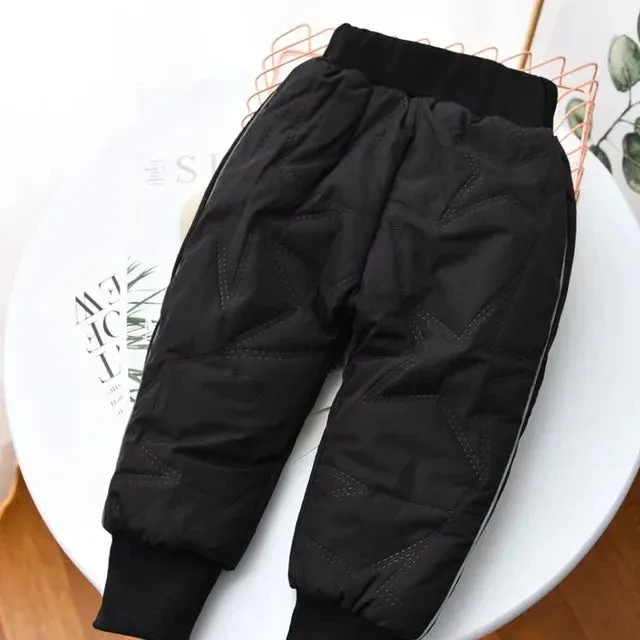 2023 High Quality Thick Warm Winter Jean Thicken Winter Warm Cashmere Jeans Boys  Kids Trousers Children Pants 1-6Y