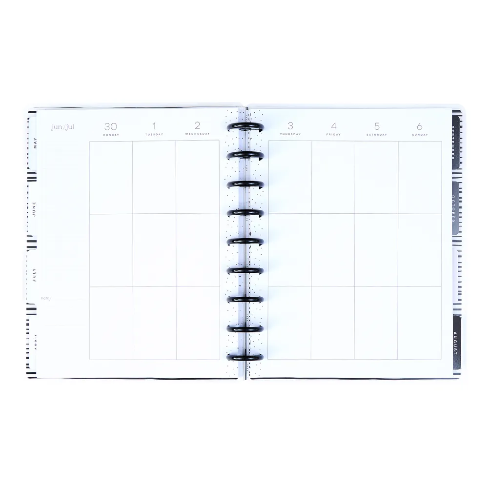 2025 DELUXE Modern Impressions Planner - Classic Vertical Layout - 12 Months