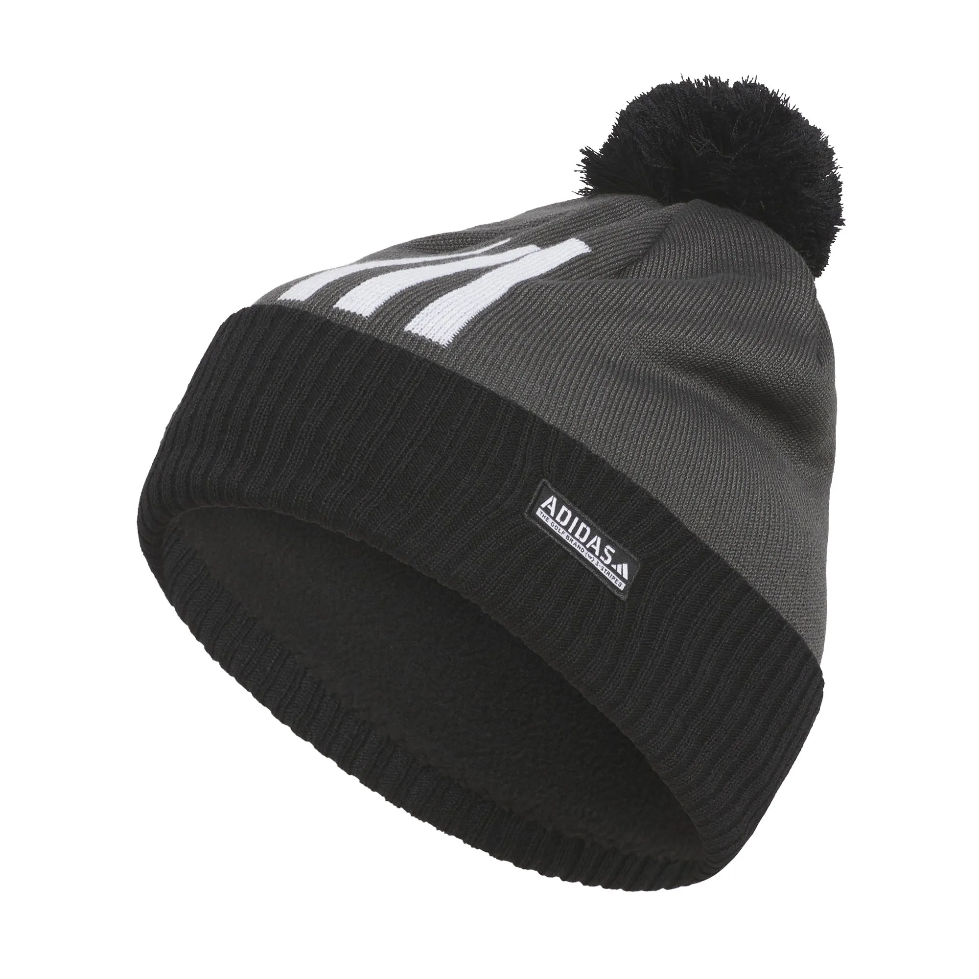 adidas Golf COLD.RDY Pom 3-Stripe Beanie