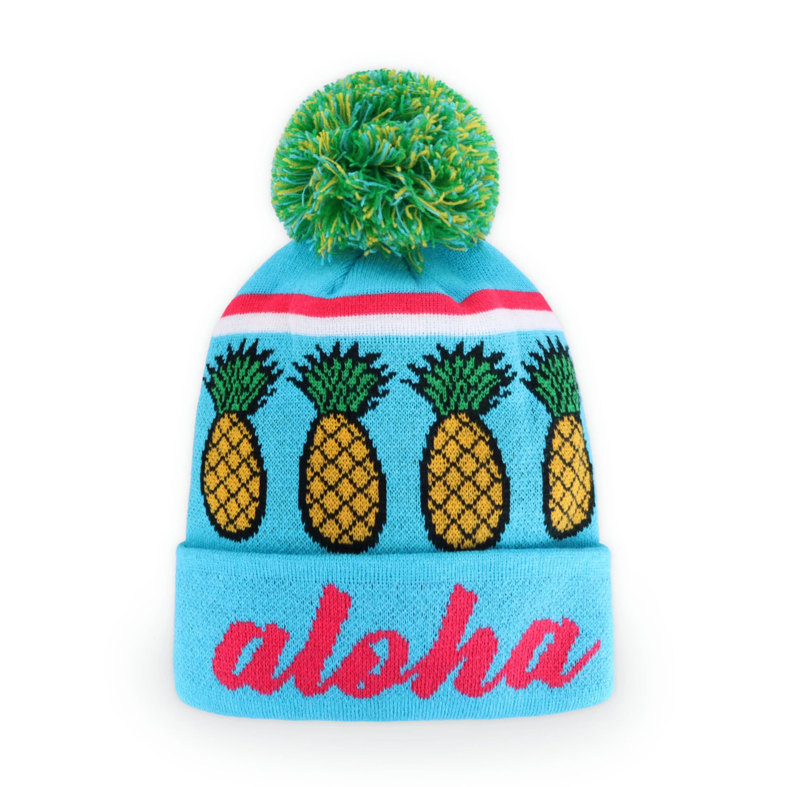 Aloha Pom Beanie