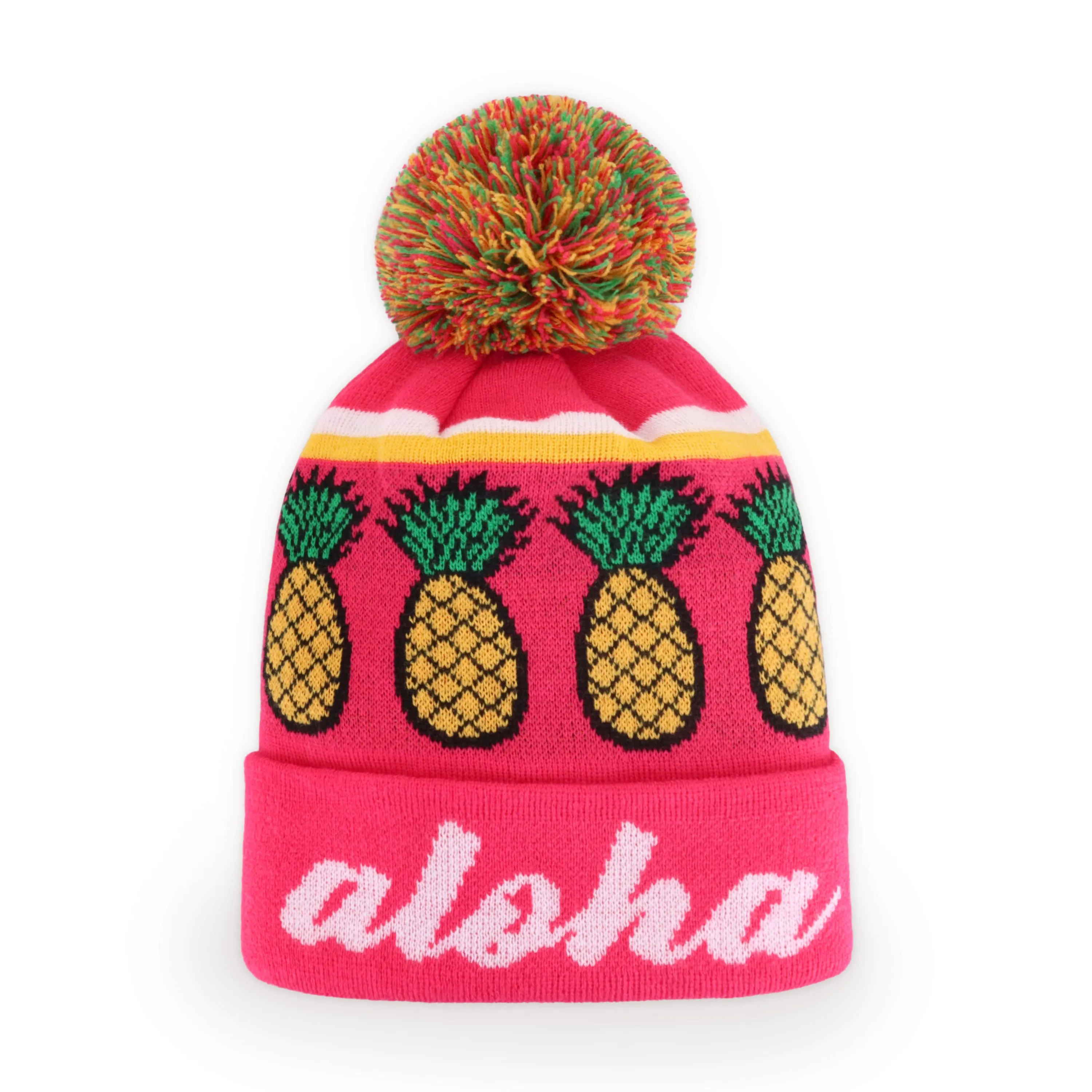 Aloha Pom Beanie