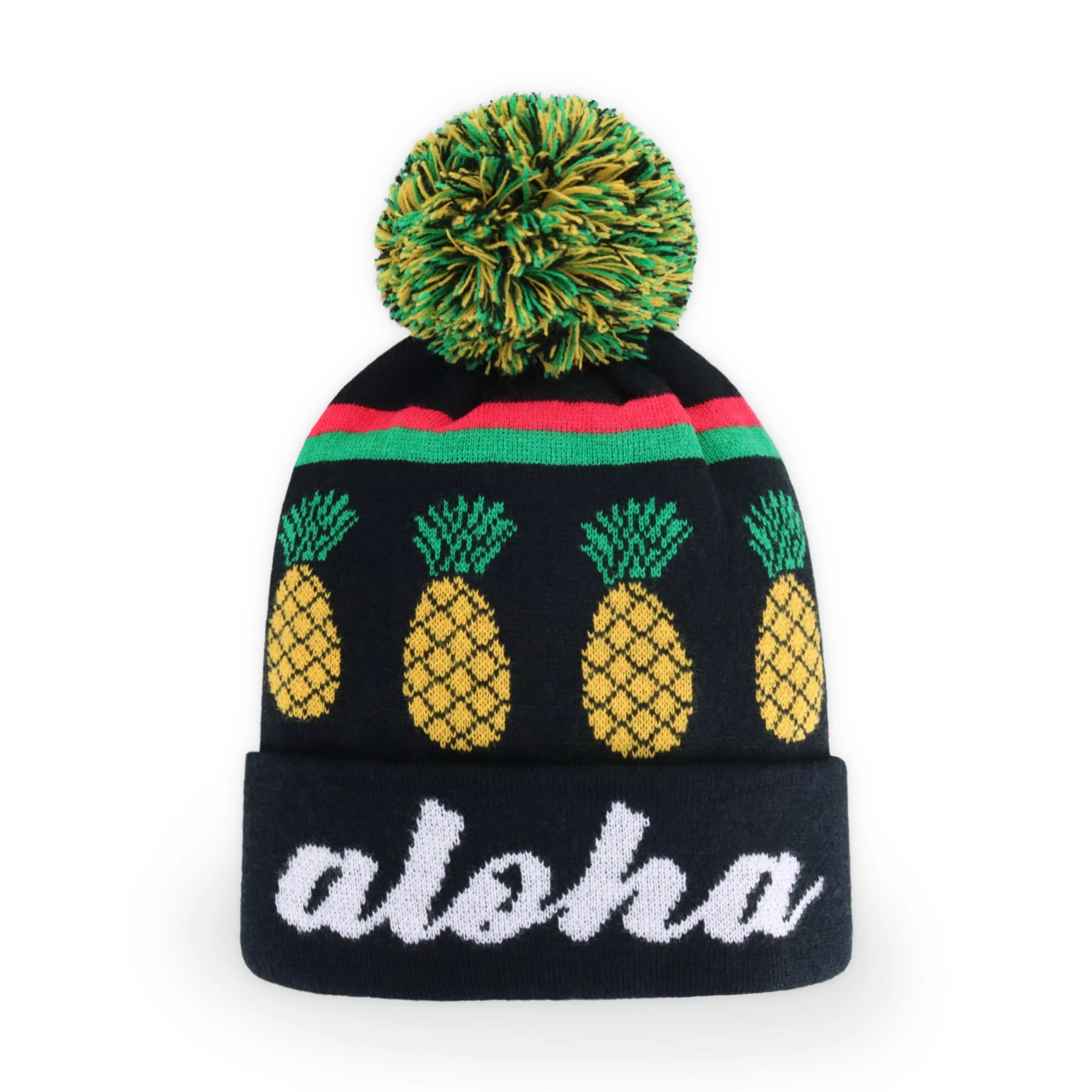 Aloha Pom Beanie