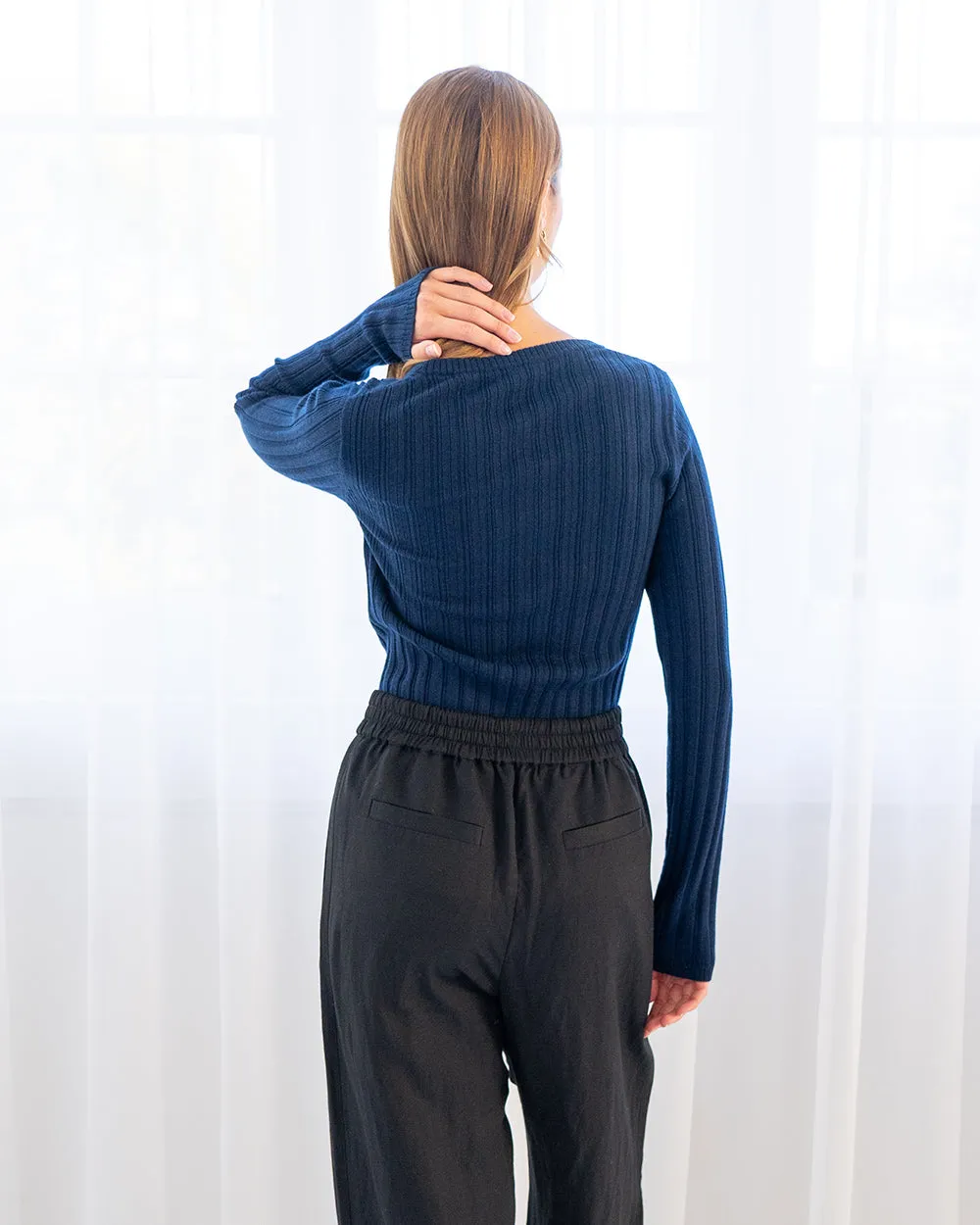 Arlington Milne Henly Cashmere Rib Knit