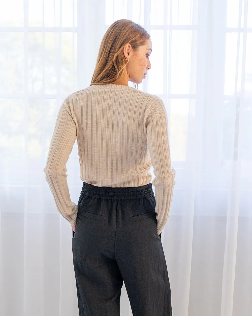 Arlington Milne Henly Cashmere Rib Knit