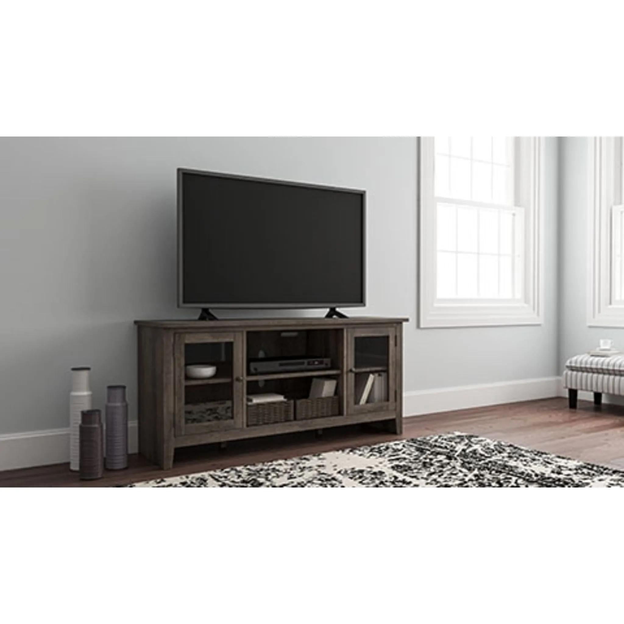 Auburn Ridge TV Stand - Gray