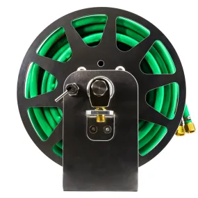 BadAssReels Independence Extension Cord Reel Black