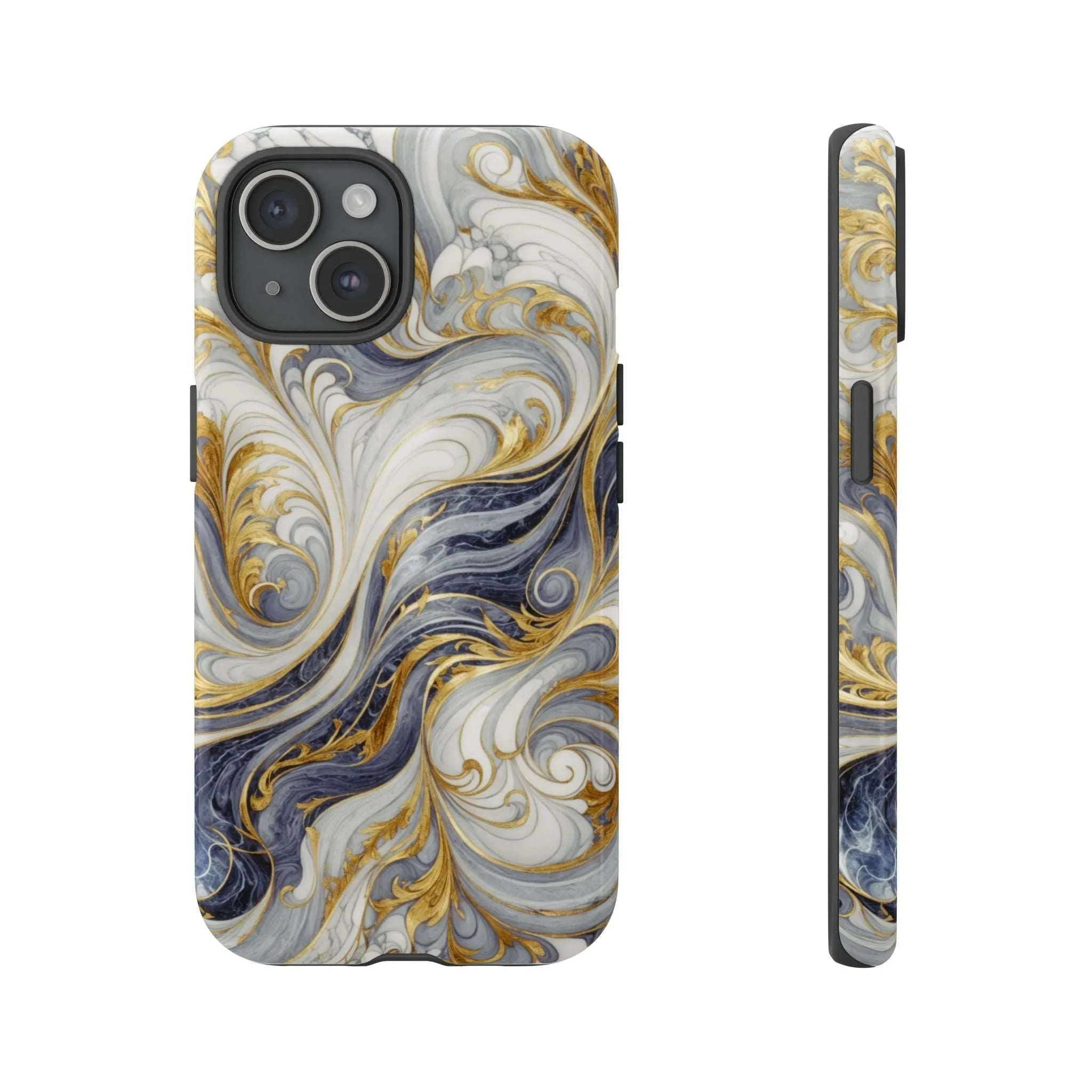 Because your phone needs to be classier than you: Introducing the Swirling Gold Marble Cell Phone Case