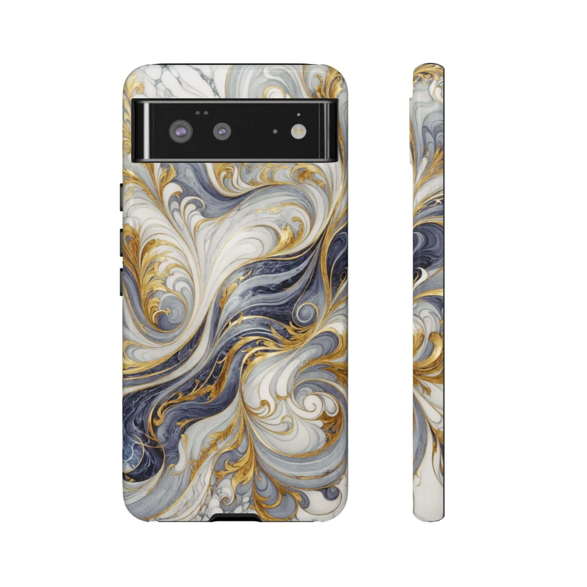 Because your phone needs to be classier than you: Introducing the Swirling Gold Marble Cell Phone Case