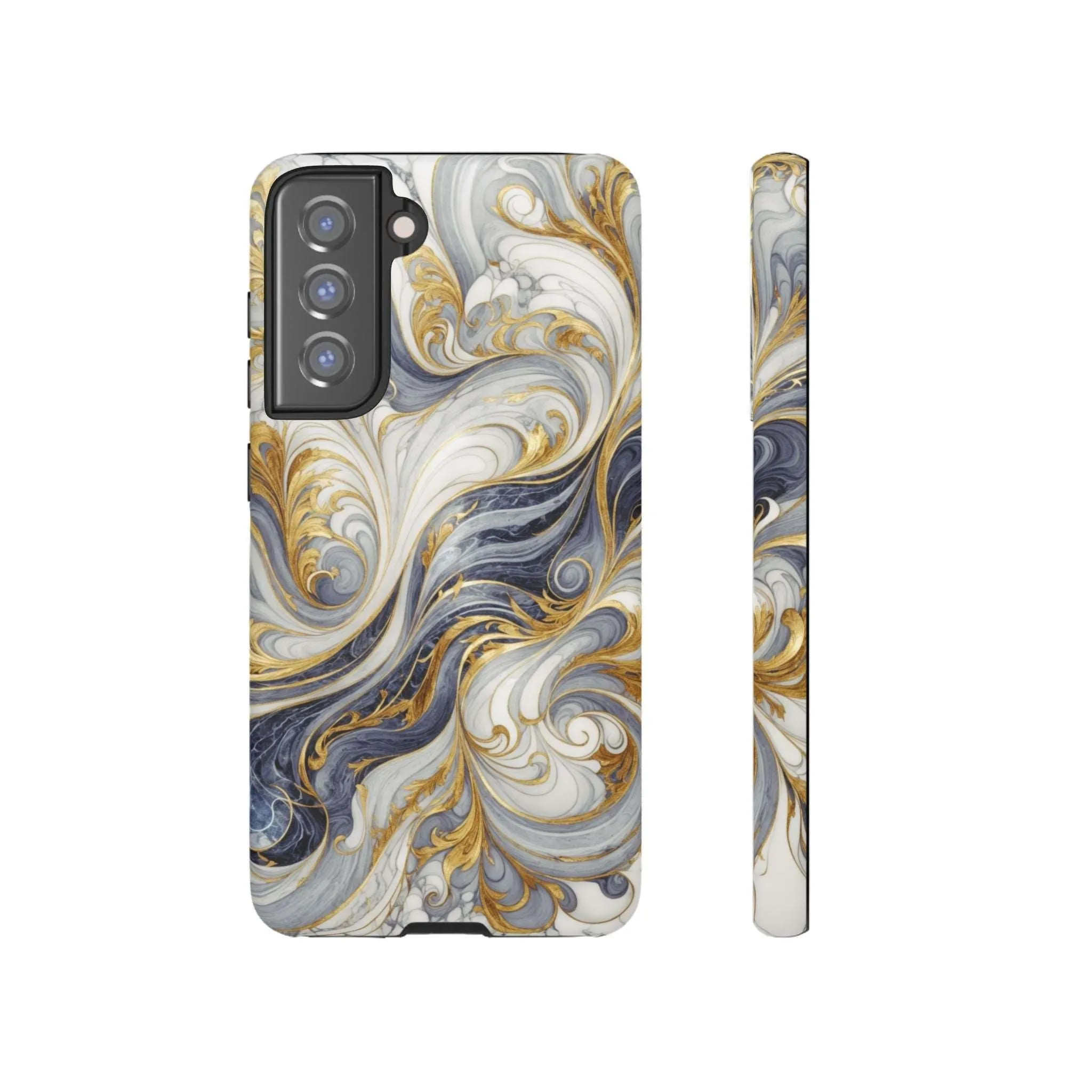 Because your phone needs to be classier than you: Introducing the Swirling Gold Marble Cell Phone Case