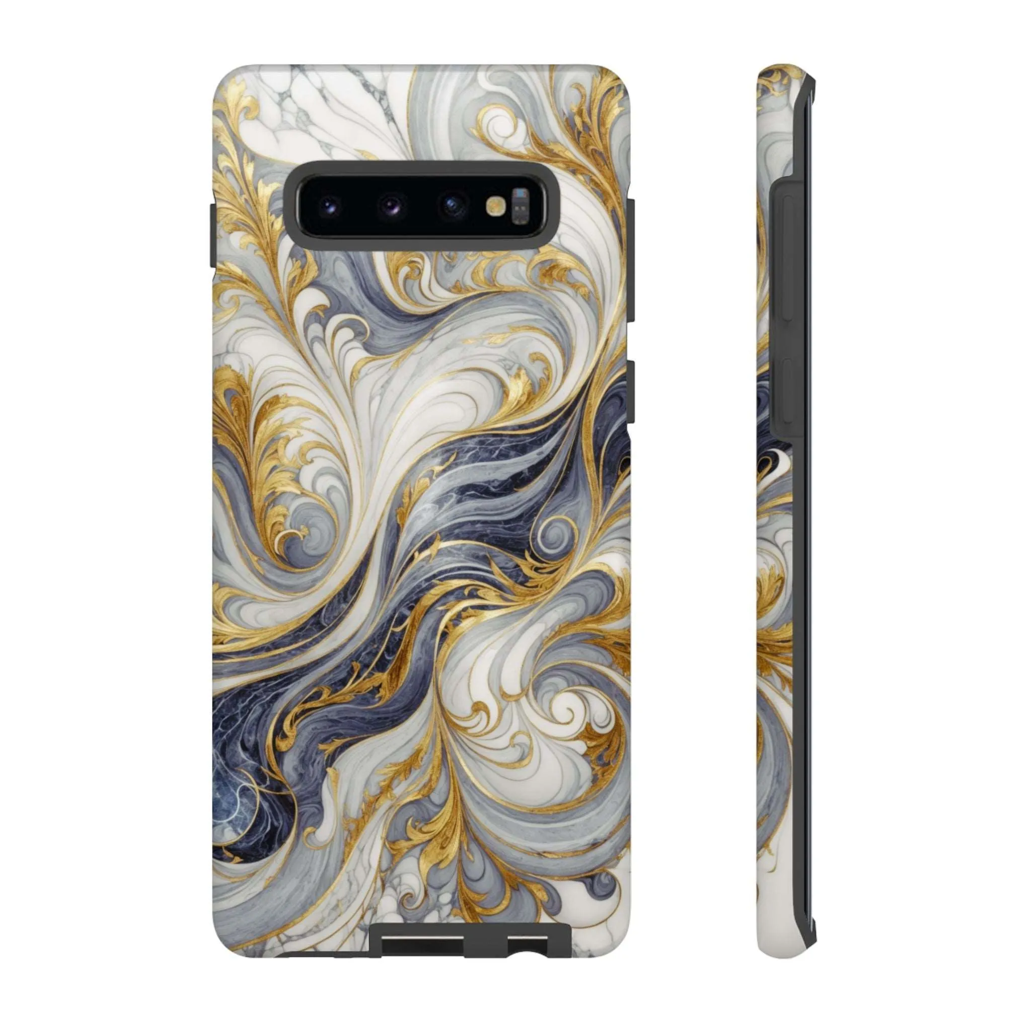 Because your phone needs to be classier than you: Introducing the Swirling Gold Marble Cell Phone Case