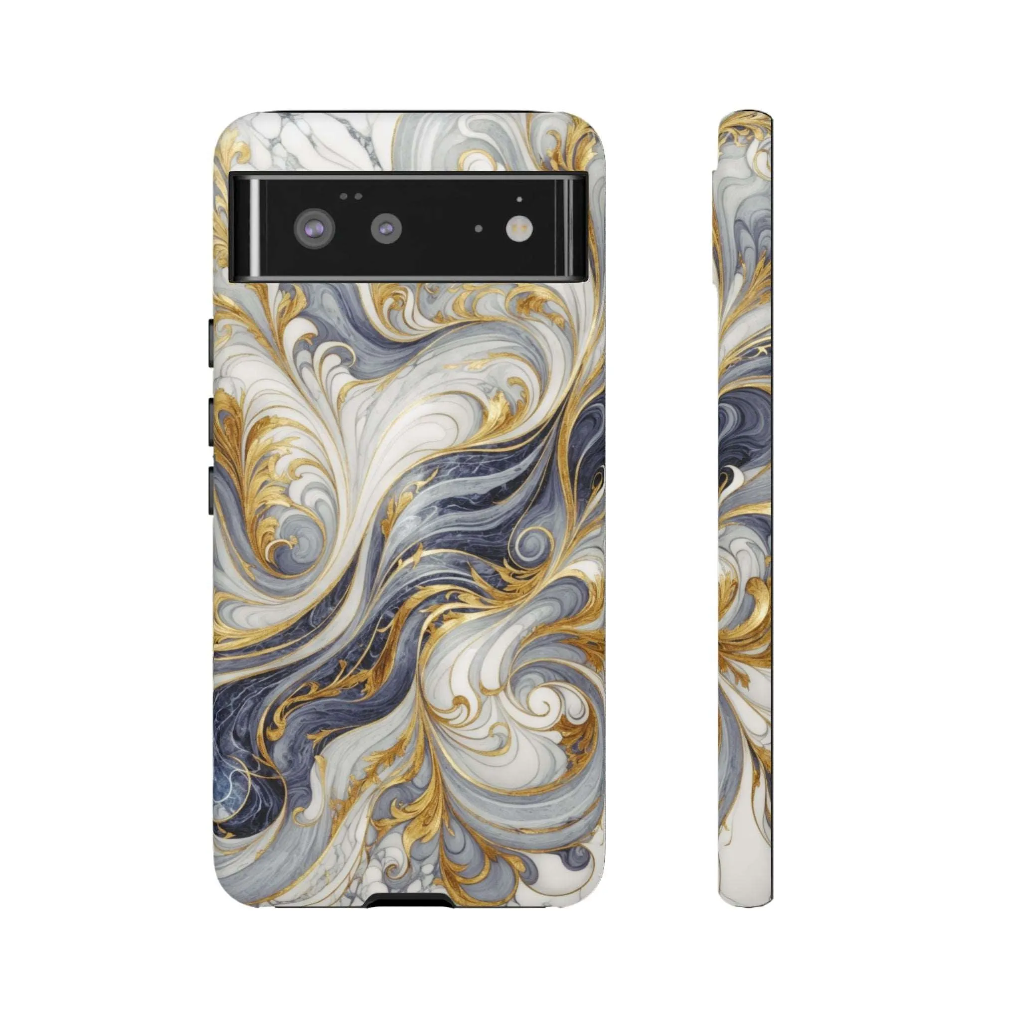 Because your phone needs to be classier than you: Introducing the Swirling Gold Marble Cell Phone Case