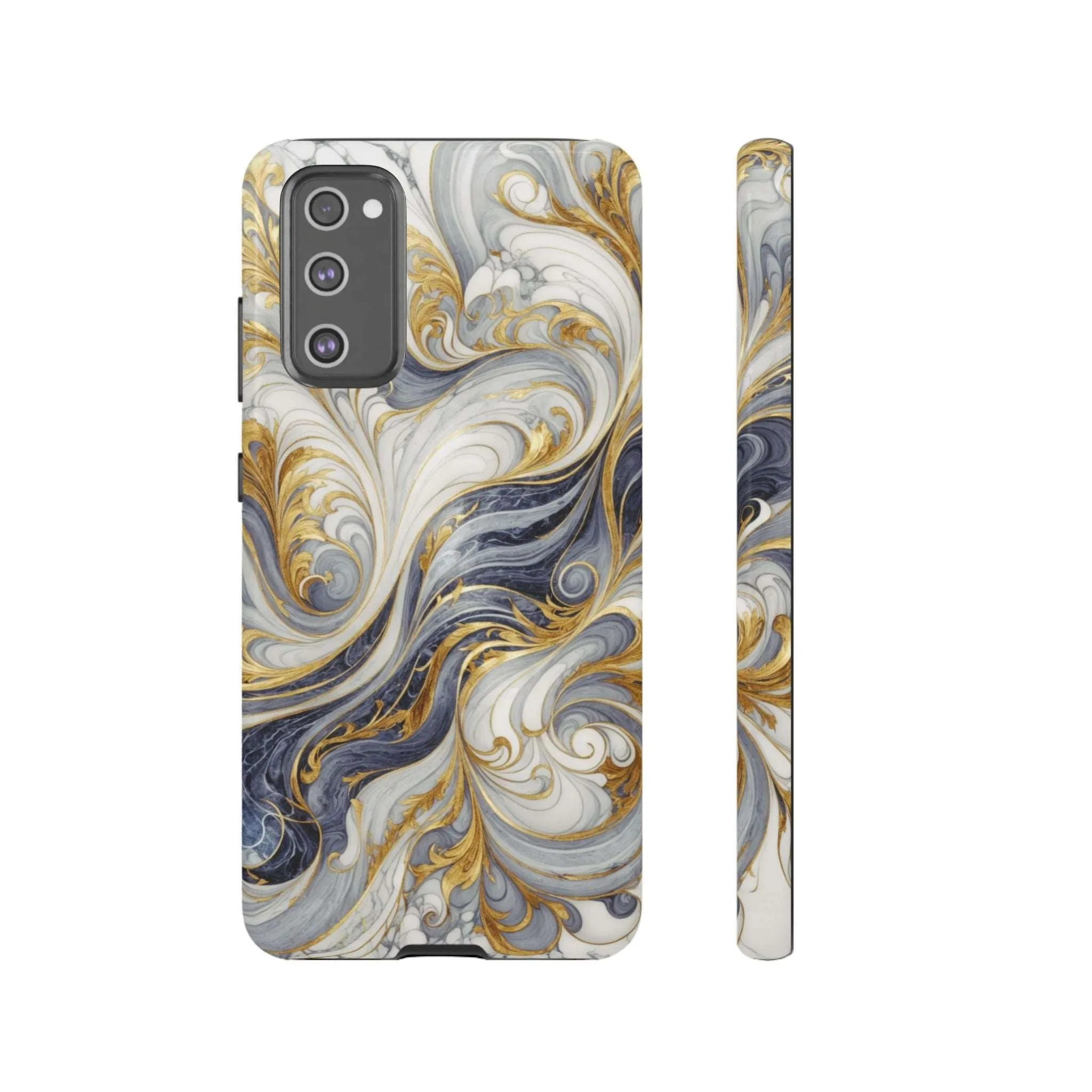 Because your phone needs to be classier than you: Introducing the Swirling Gold Marble Cell Phone Case