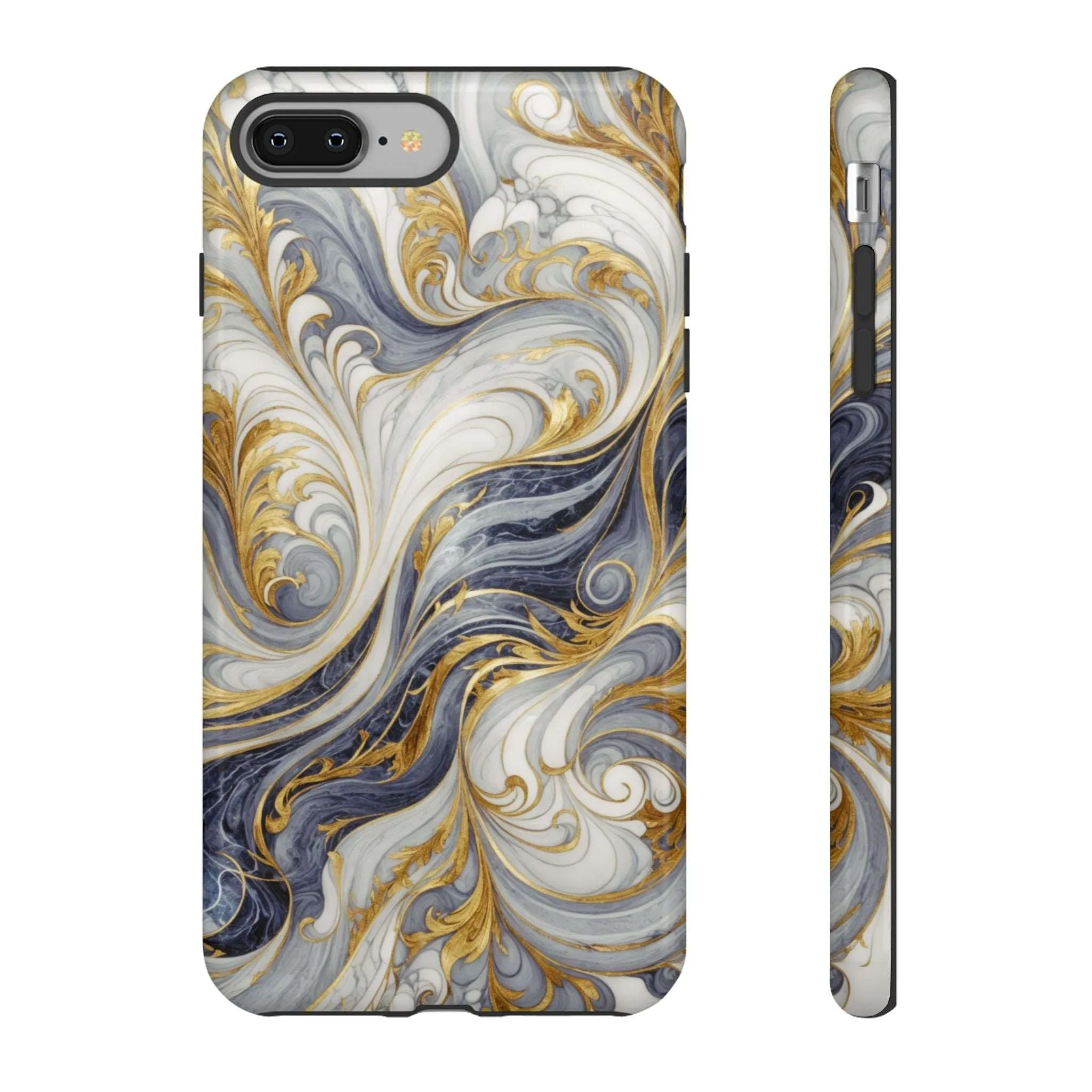 Because your phone needs to be classier than you: Introducing the Swirling Gold Marble Cell Phone Case