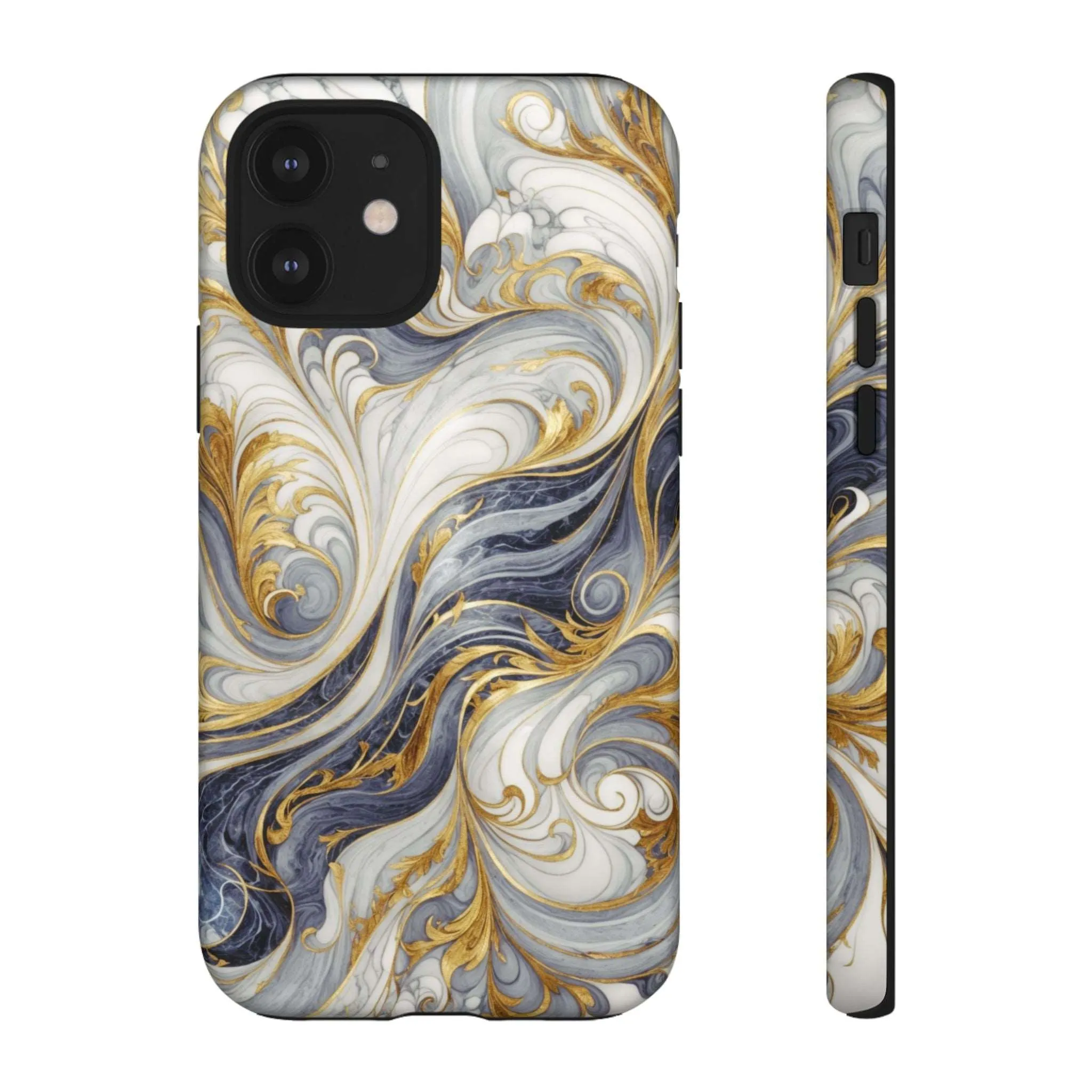 Because your phone needs to be classier than you: Introducing the Swirling Gold Marble Cell Phone Case