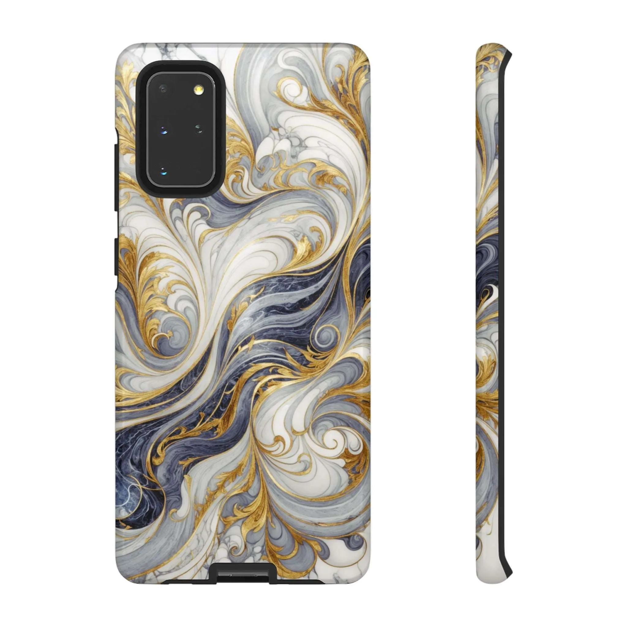 Because your phone needs to be classier than you: Introducing the Swirling Gold Marble Cell Phone Case