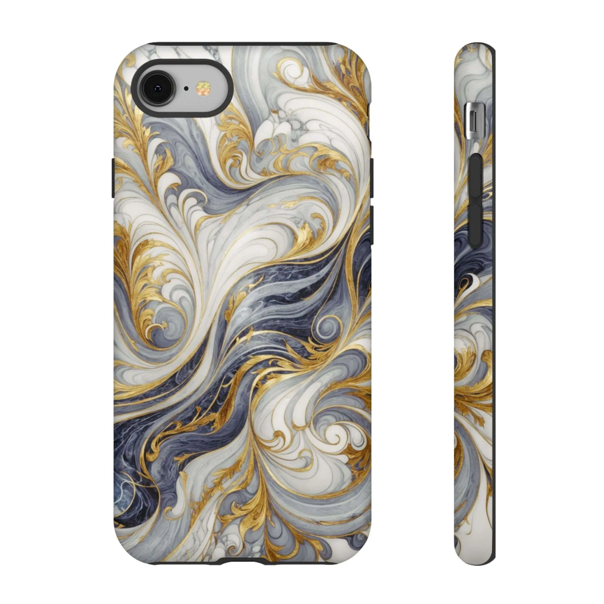 Because your phone needs to be classier than you: Introducing the Swirling Gold Marble Cell Phone Case