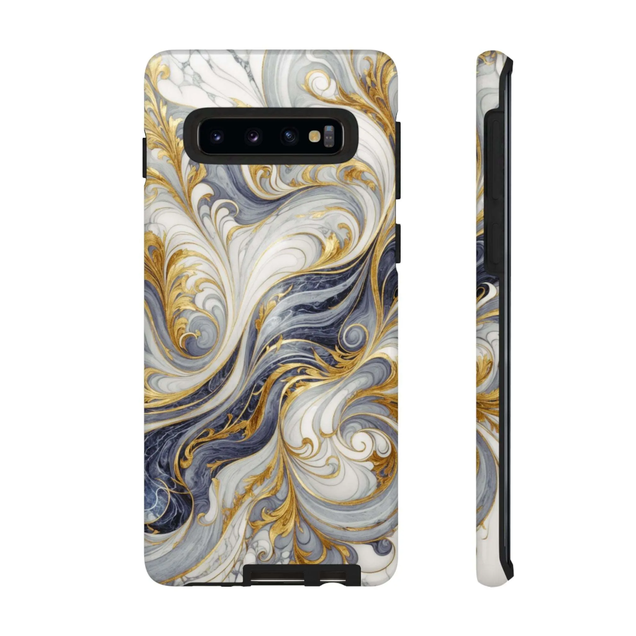 Because your phone needs to be classier than you: Introducing the Swirling Gold Marble Cell Phone Case