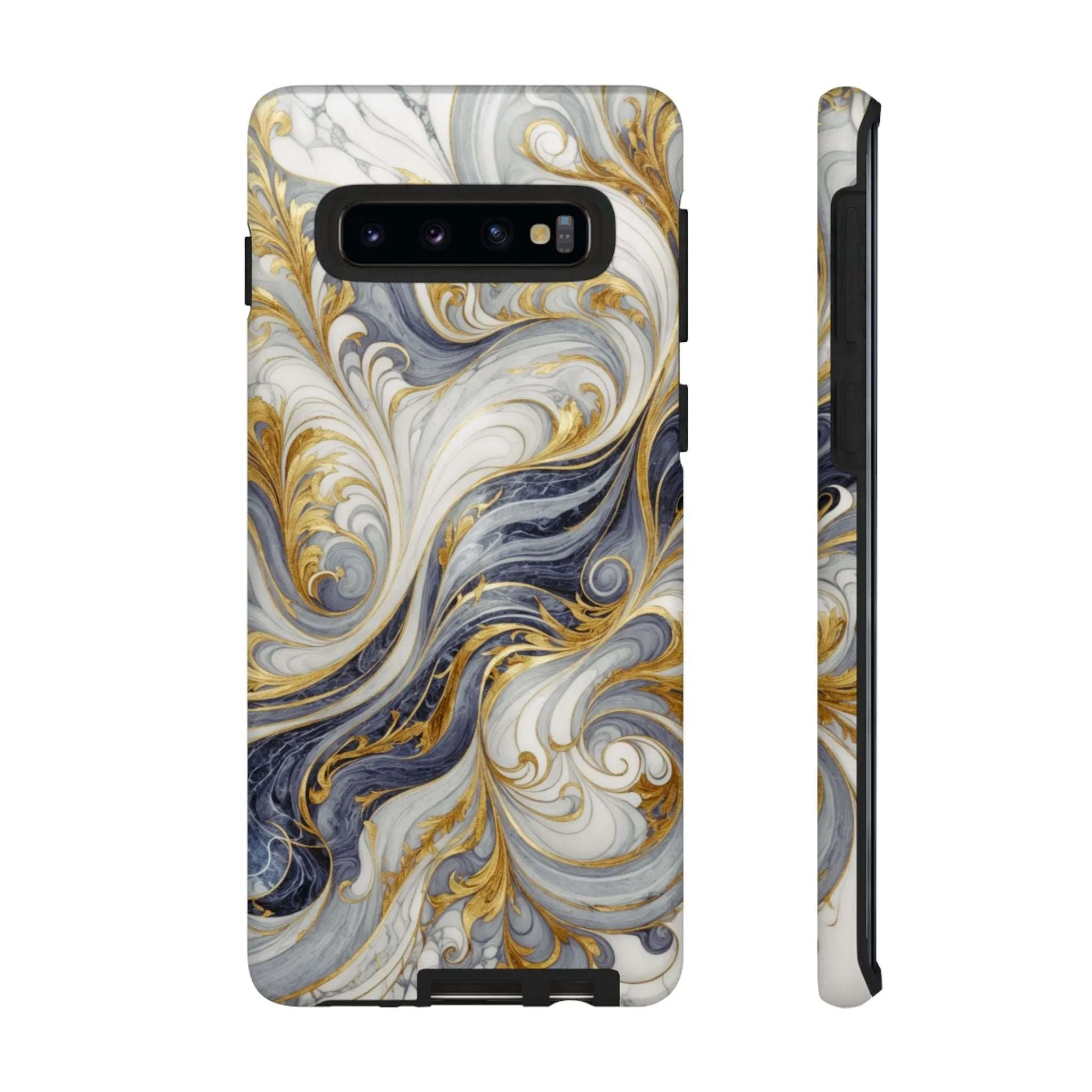 Because your phone needs to be classier than you: Introducing the Swirling Gold Marble Cell Phone Case