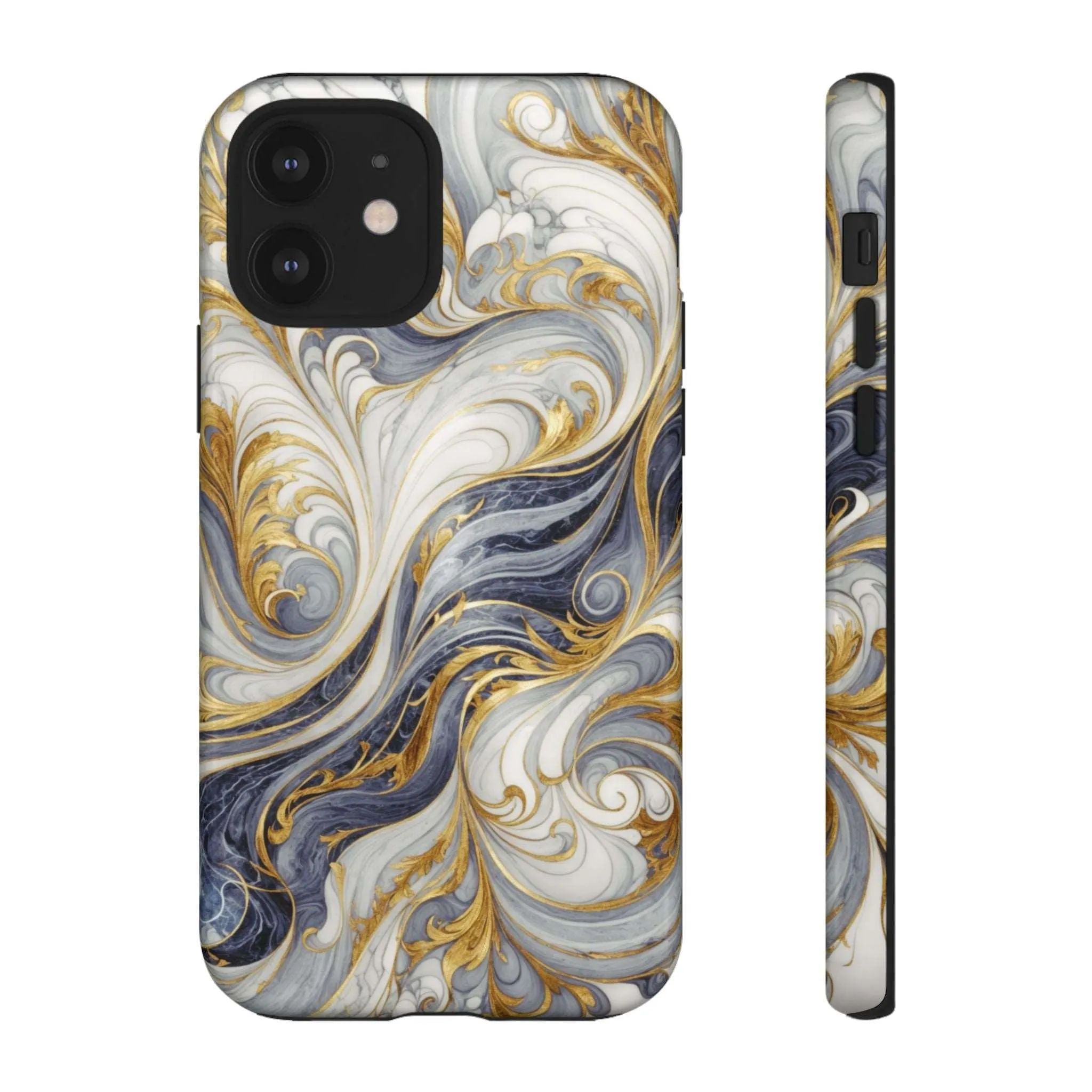 Because your phone needs to be classier than you: Introducing the Swirling Gold Marble Cell Phone Case