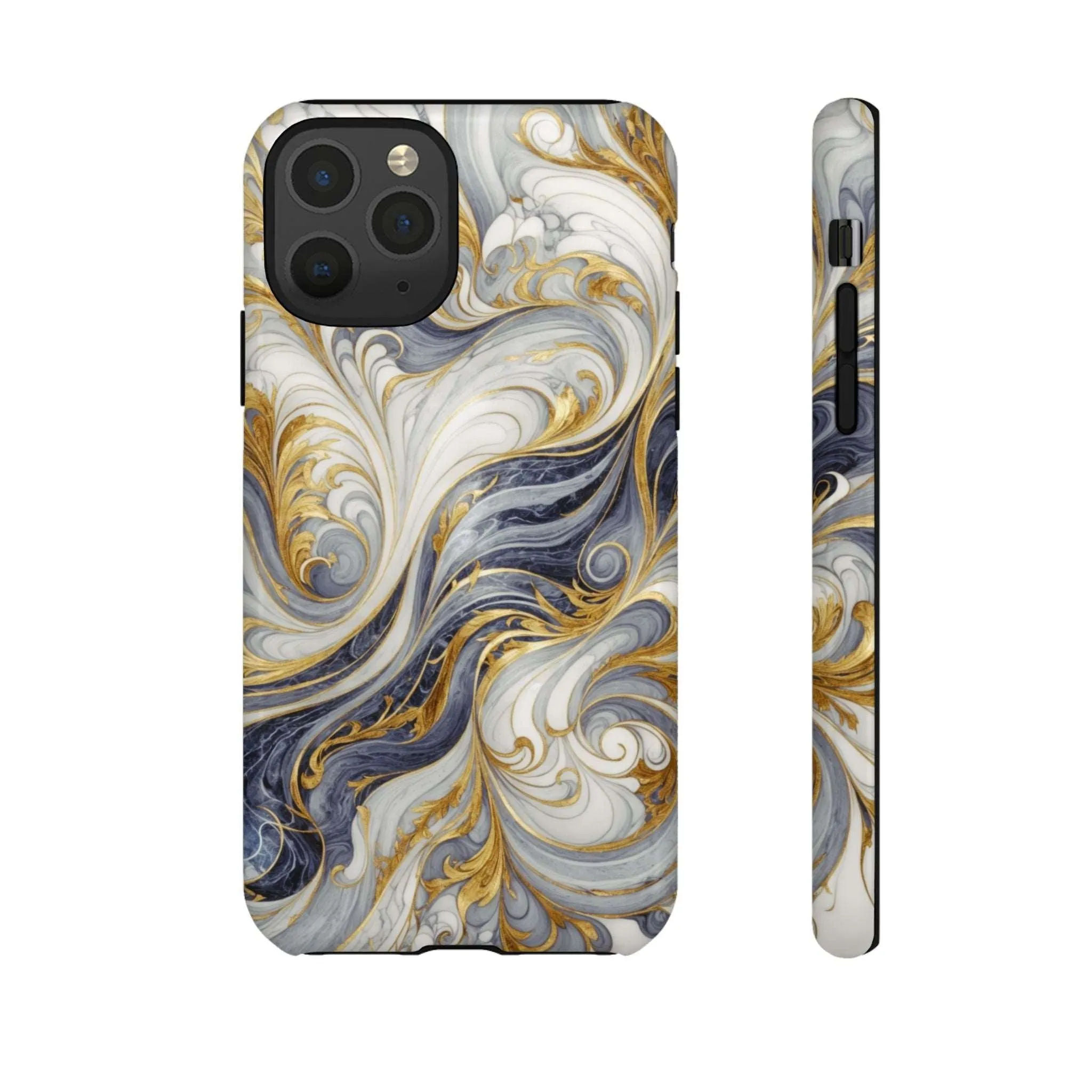 Because your phone needs to be classier than you: Introducing the Swirling Gold Marble Cell Phone Case