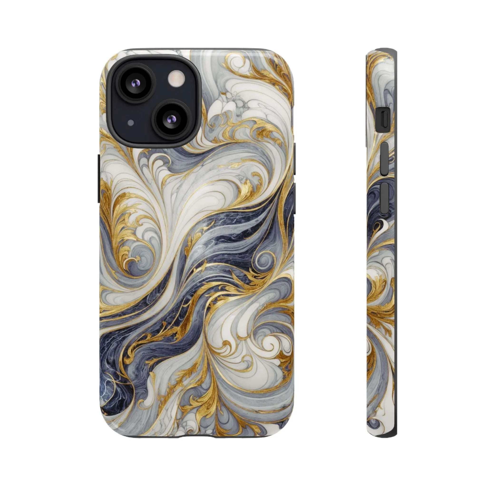 Because your phone needs to be classier than you: Introducing the Swirling Gold Marble Cell Phone Case