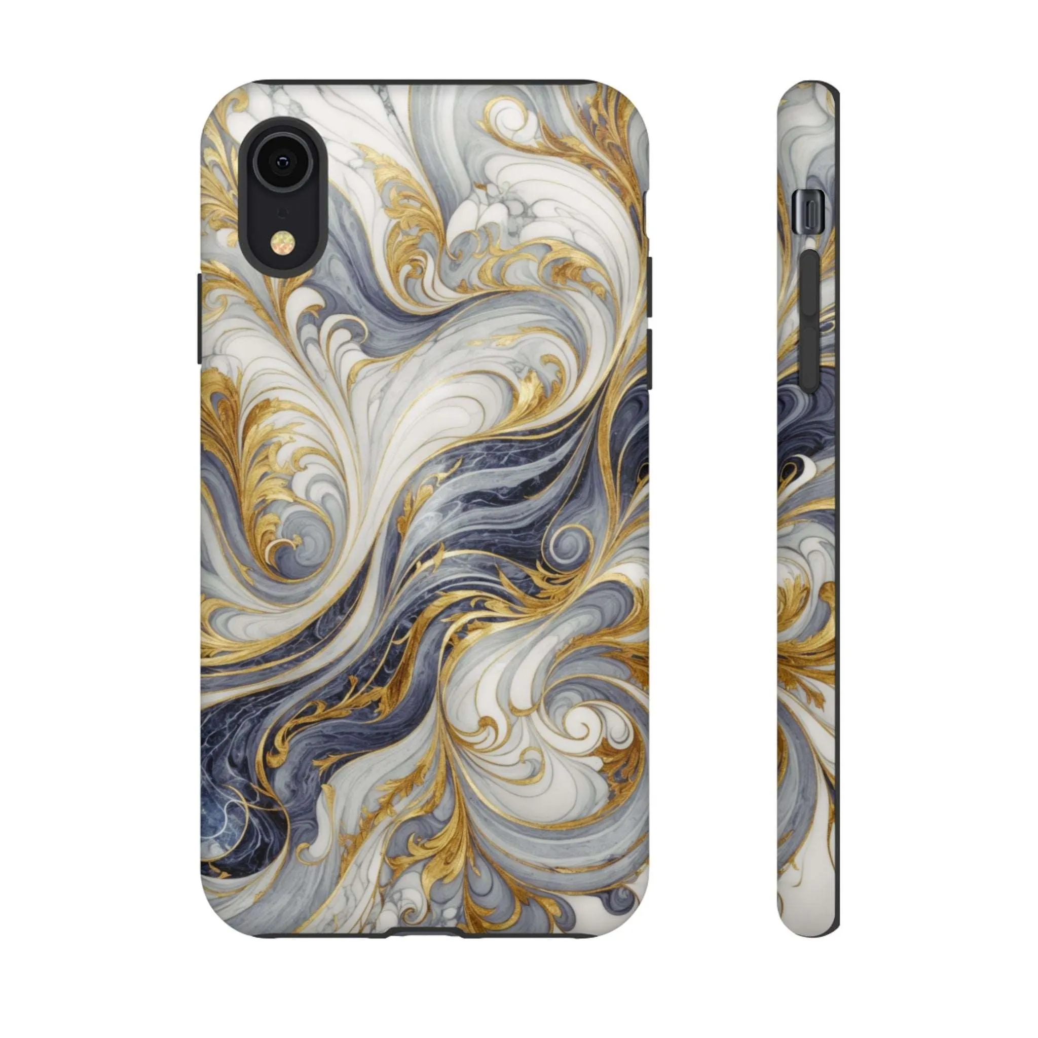 Because your phone needs to be classier than you: Introducing the Swirling Gold Marble Cell Phone Case