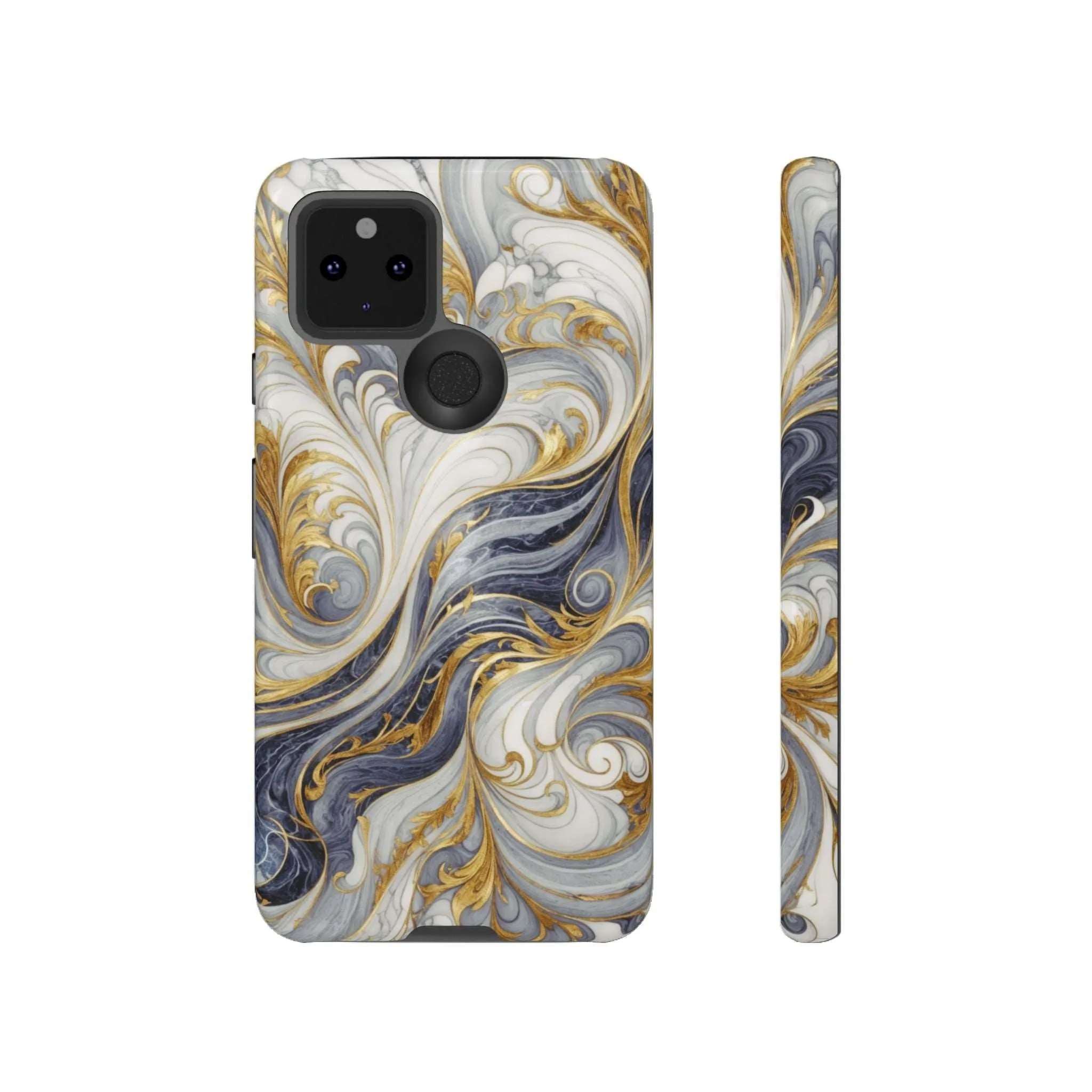 Because your phone needs to be classier than you: Introducing the Swirling Gold Marble Cell Phone Case