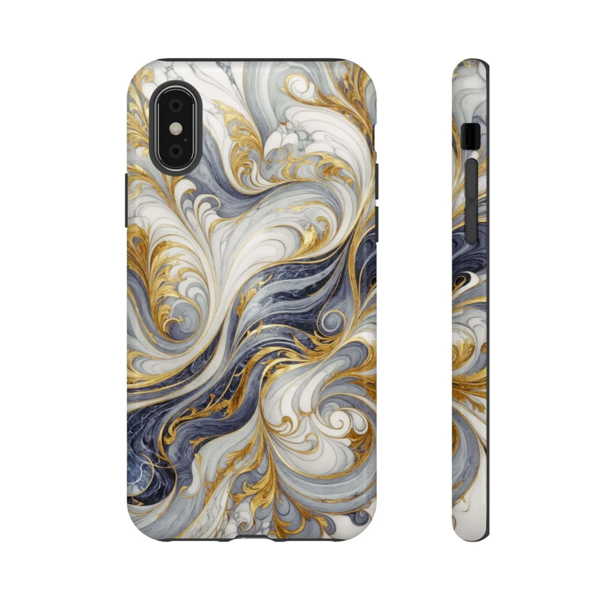 Because your phone needs to be classier than you: Introducing the Swirling Gold Marble Cell Phone Case