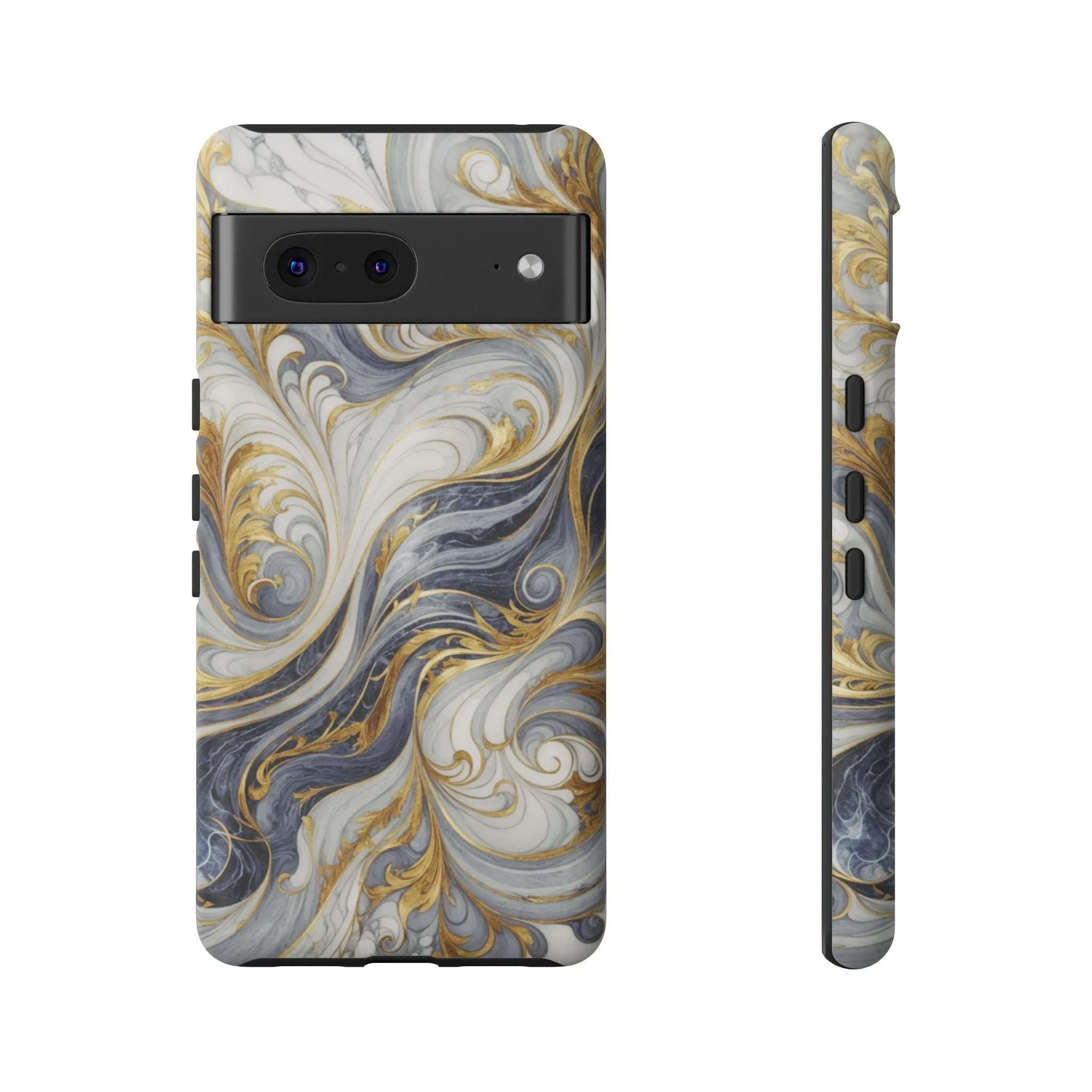 Because your phone needs to be classier than you: Introducing the Swirling Gold Marble Cell Phone Case