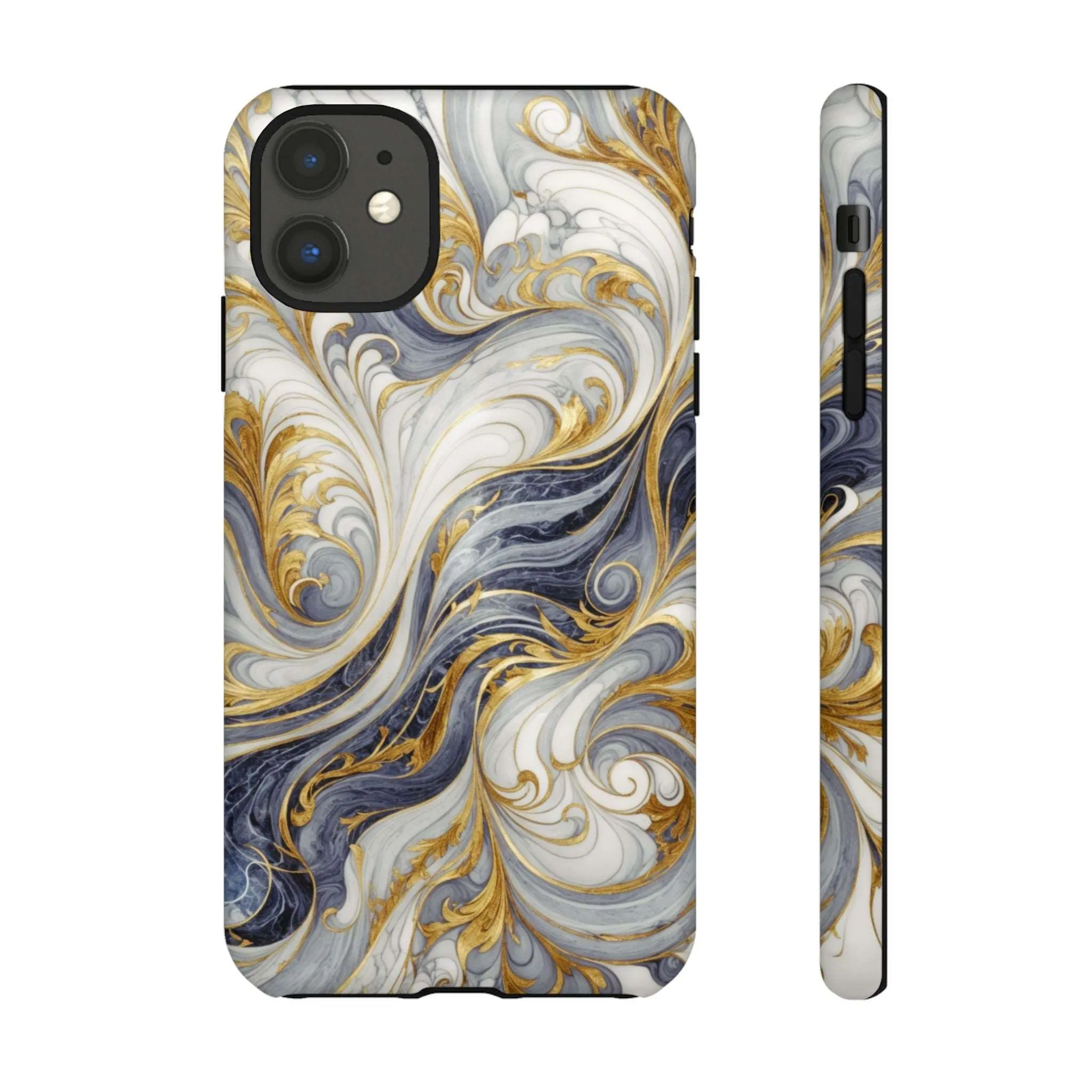 Because your phone needs to be classier than you: Introducing the Swirling Gold Marble Cell Phone Case