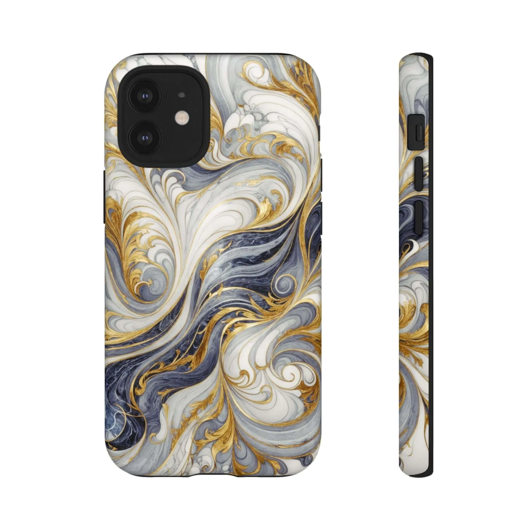 Because your phone needs to be classier than you: Introducing the Swirling Gold Marble Cell Phone Case