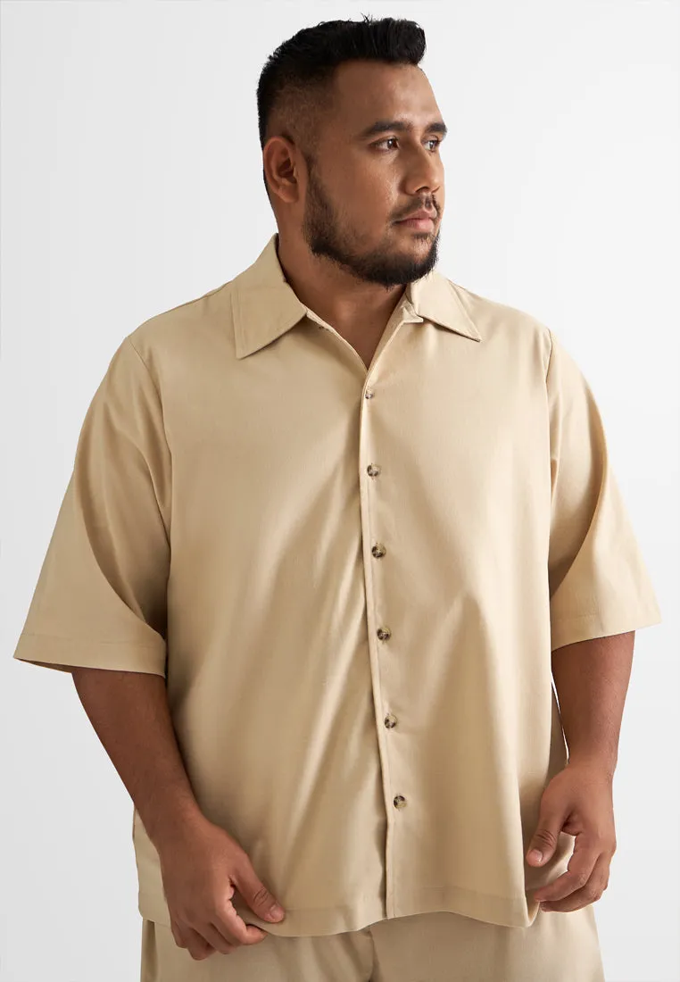 Benjiro ZEN Men Half Sleeve Shirt