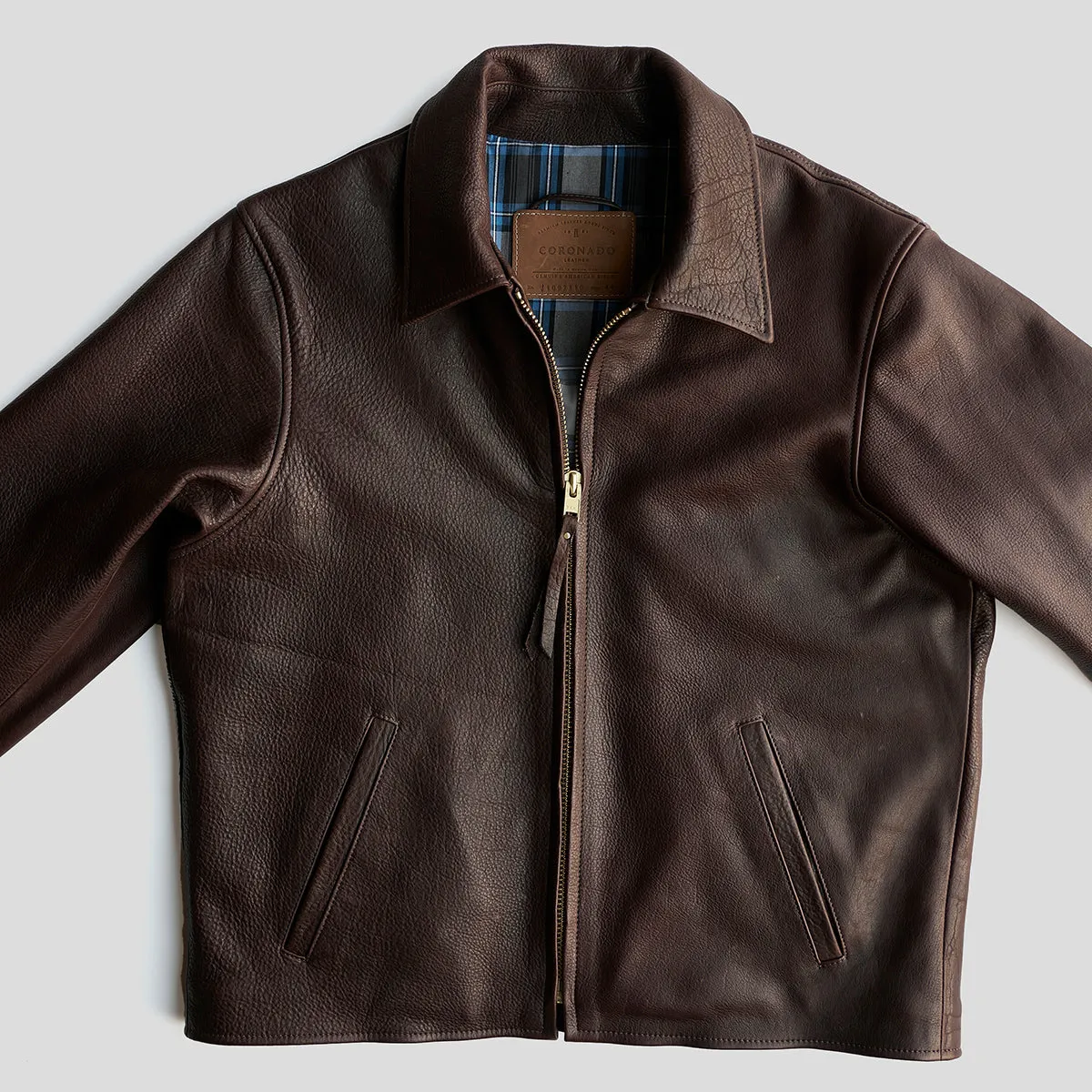 Bison Americana Bomber No.109 | Brown