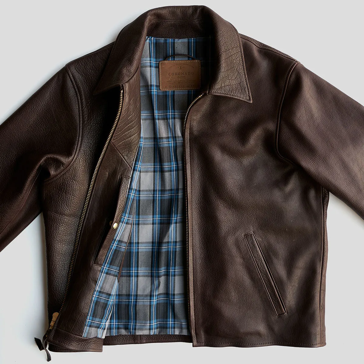 Bison Americana Bomber No.109 | Brown