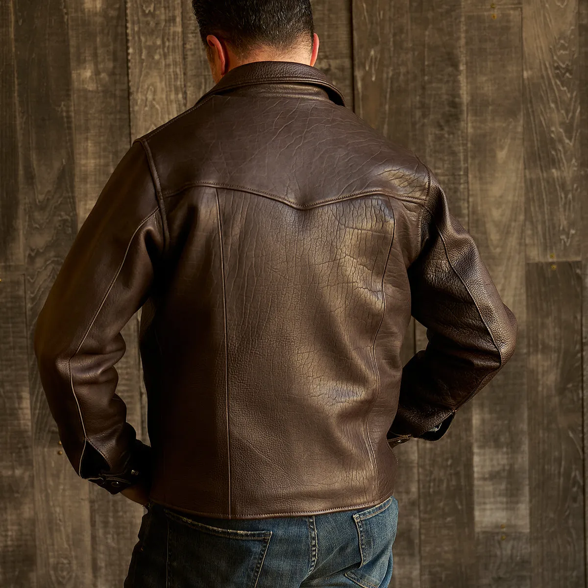 Bison Americana Bomber No.109 | Brown