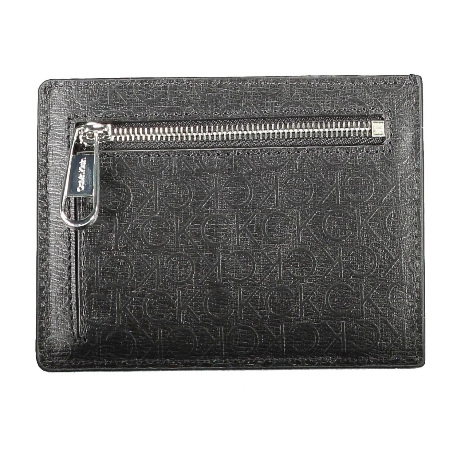 Calvin Klein Black Polyester Men Wallet