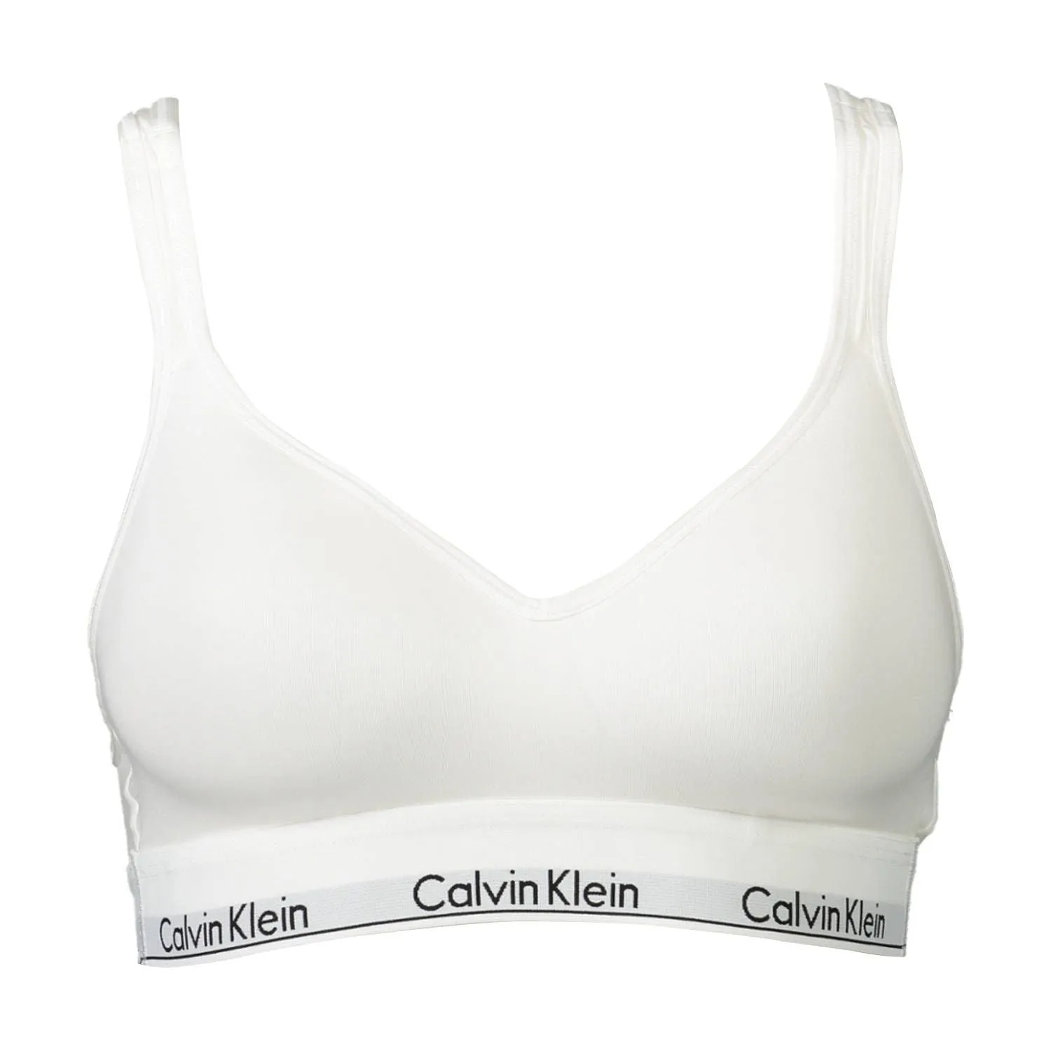 Calvin Klein White Cotton Women Bralette