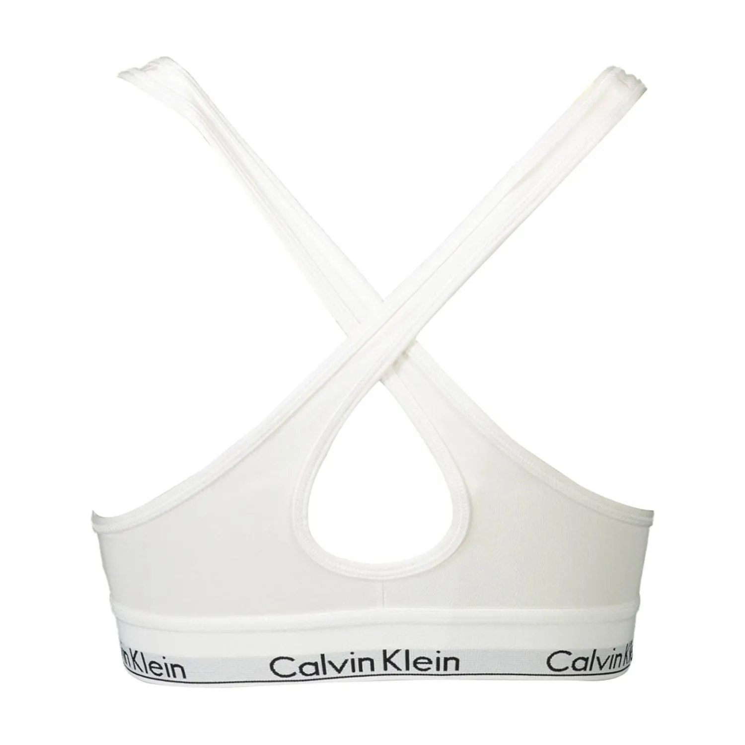 Calvin Klein White Cotton Women Bralette