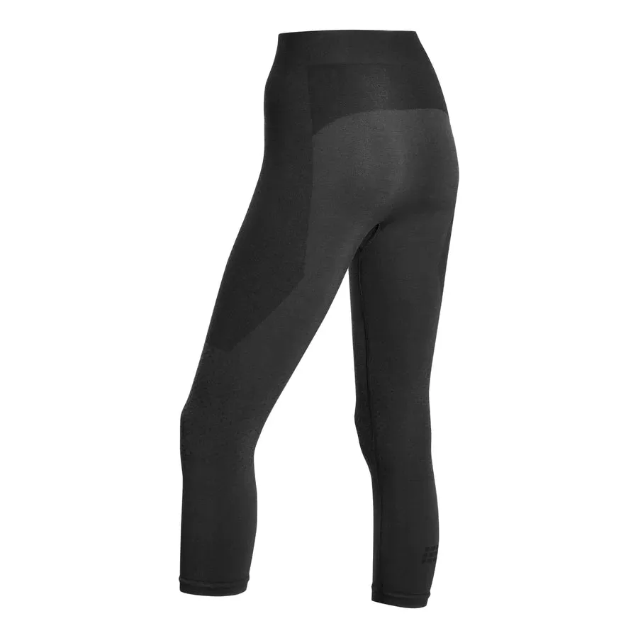 CEP | Ski | Merino 3/4 Base Tights | Women's | Black