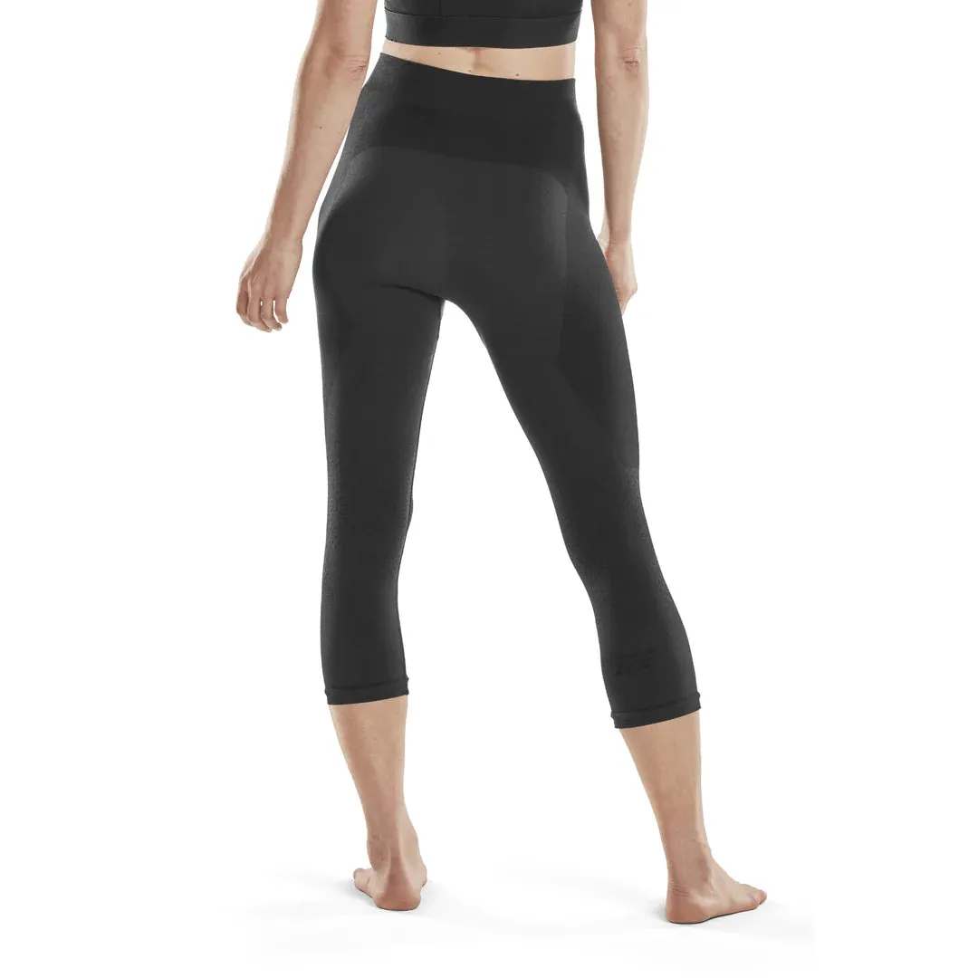 CEP | Ski | Merino 3/4 Base Tights | Women's | Black