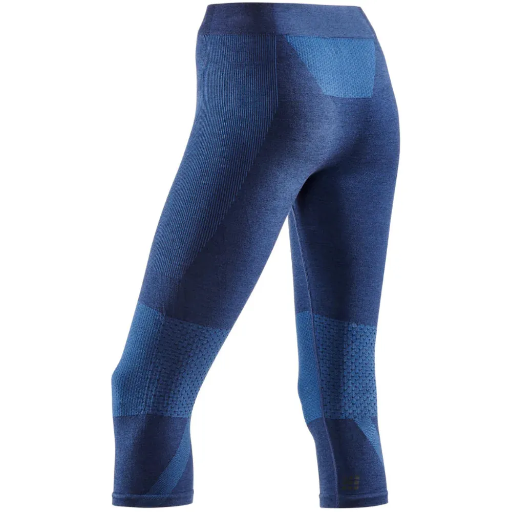 CEP | Ski Touring 3/4 Base Tight | Women's | Blue