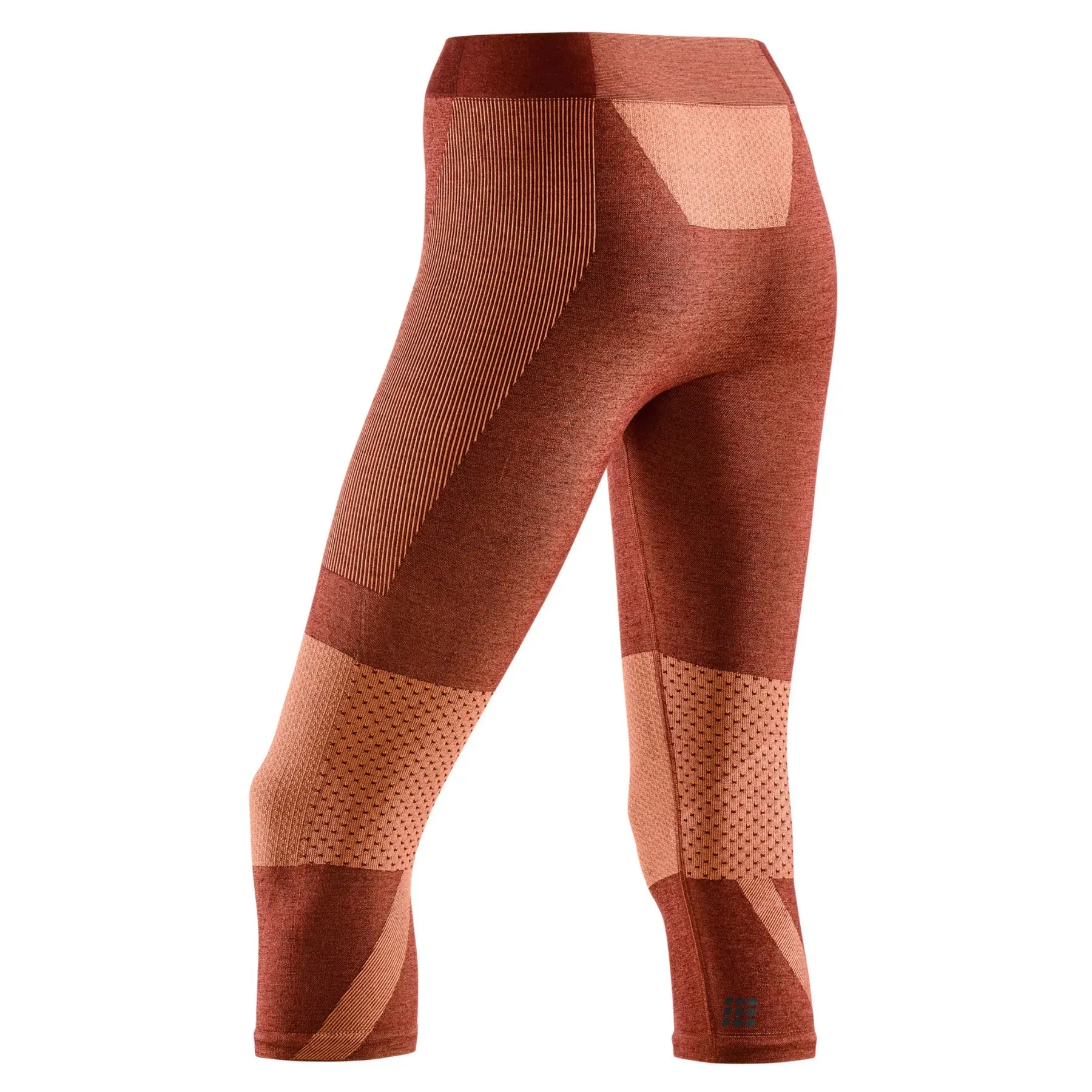 CEP | Ski Touring 3/4 Base Tight | Women's | Dark Orange