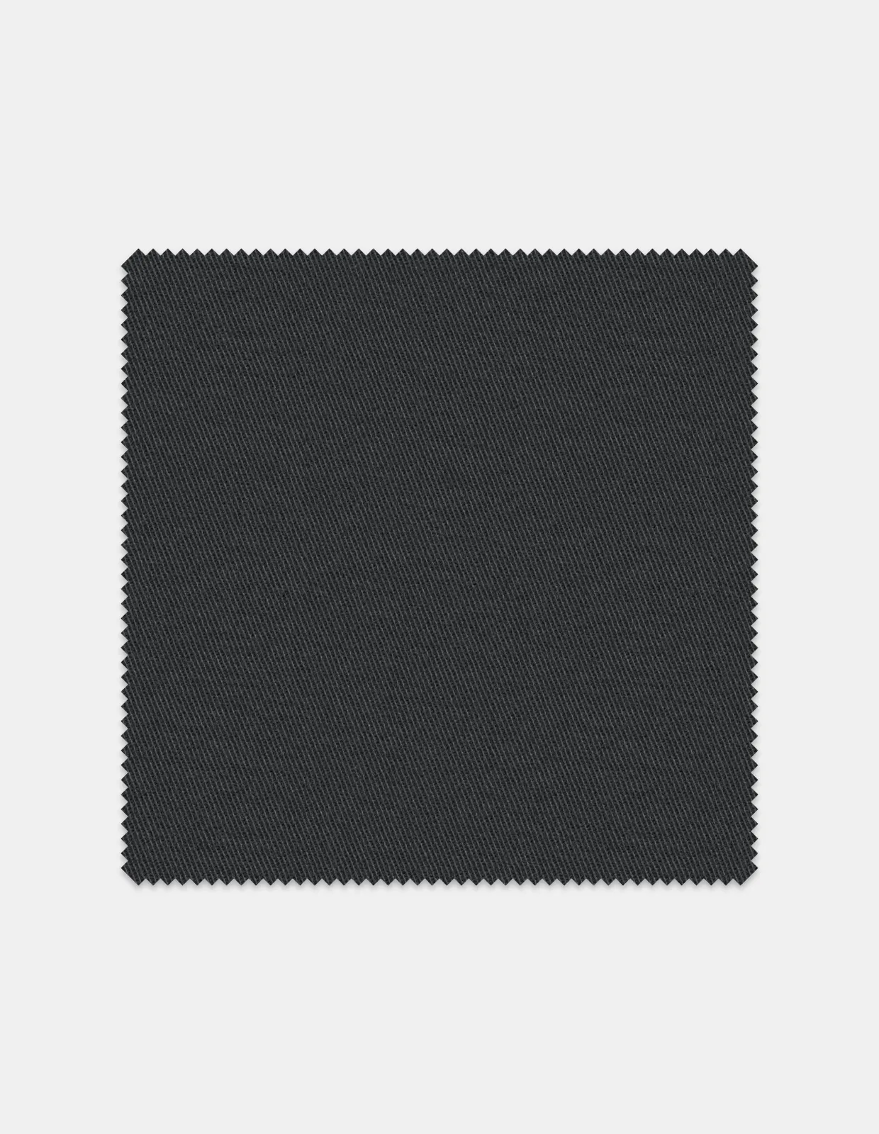 Charcoal Cashmere Finish Twill | Chino