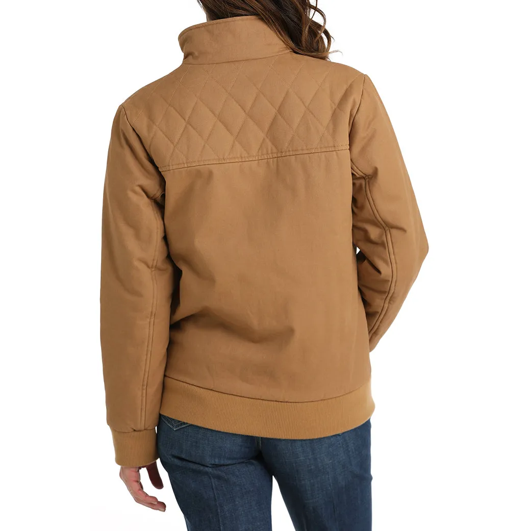 Cinch Women's Canvas Bomber Jacket