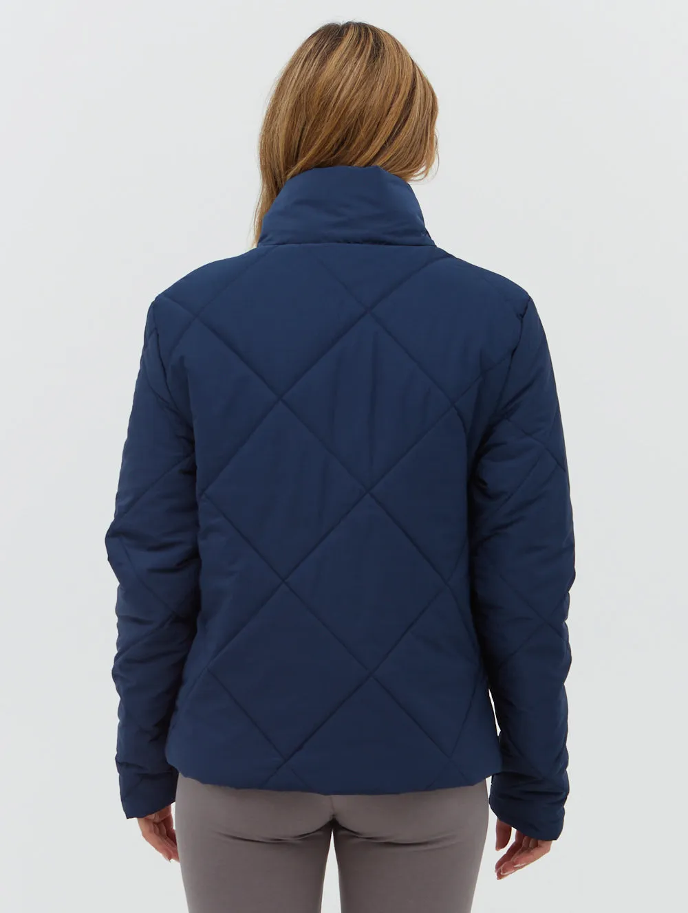 Clydie Quilted Bomber Jacket