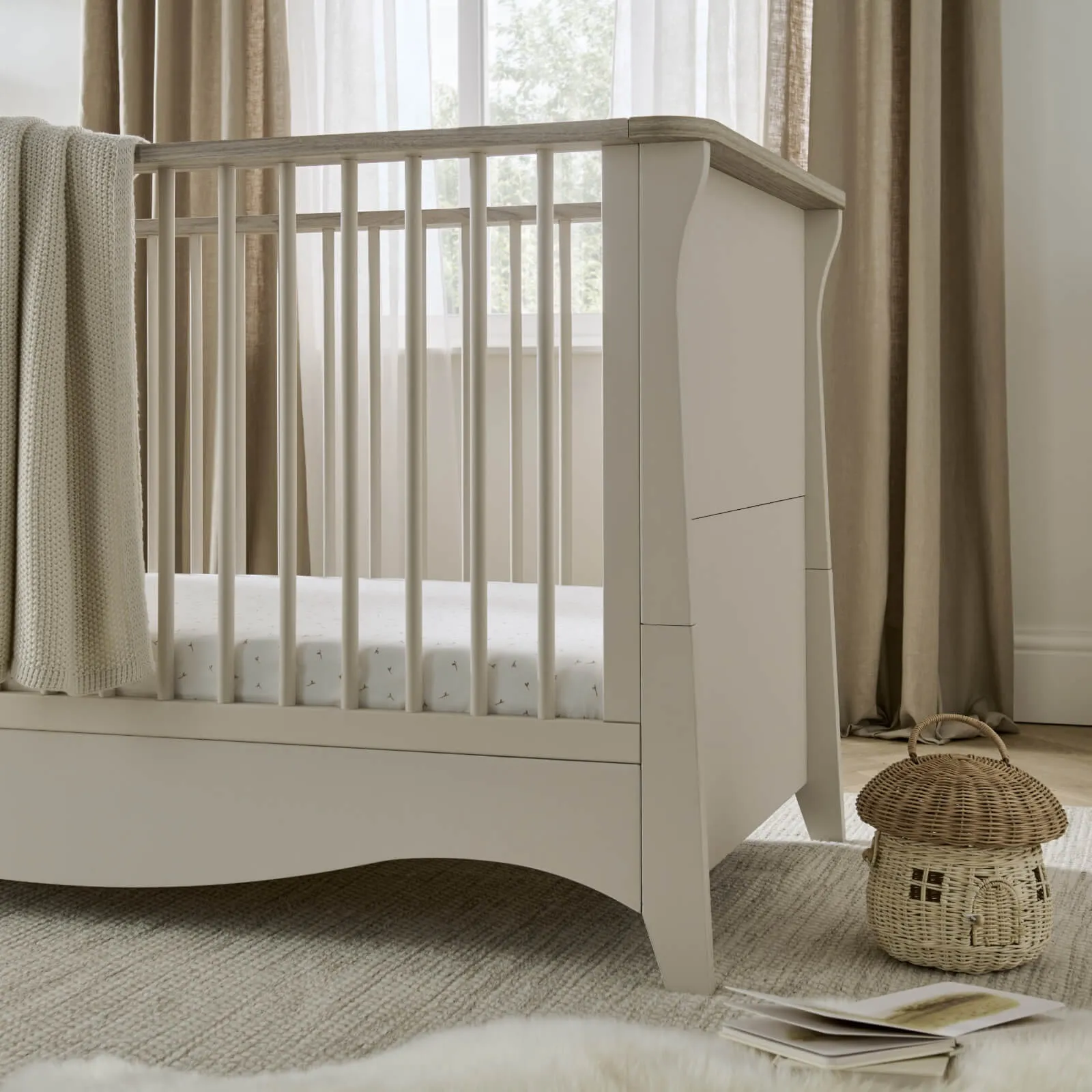 Cuddleco Clara 3 Piece Nursery Furniture Set - Cashmere