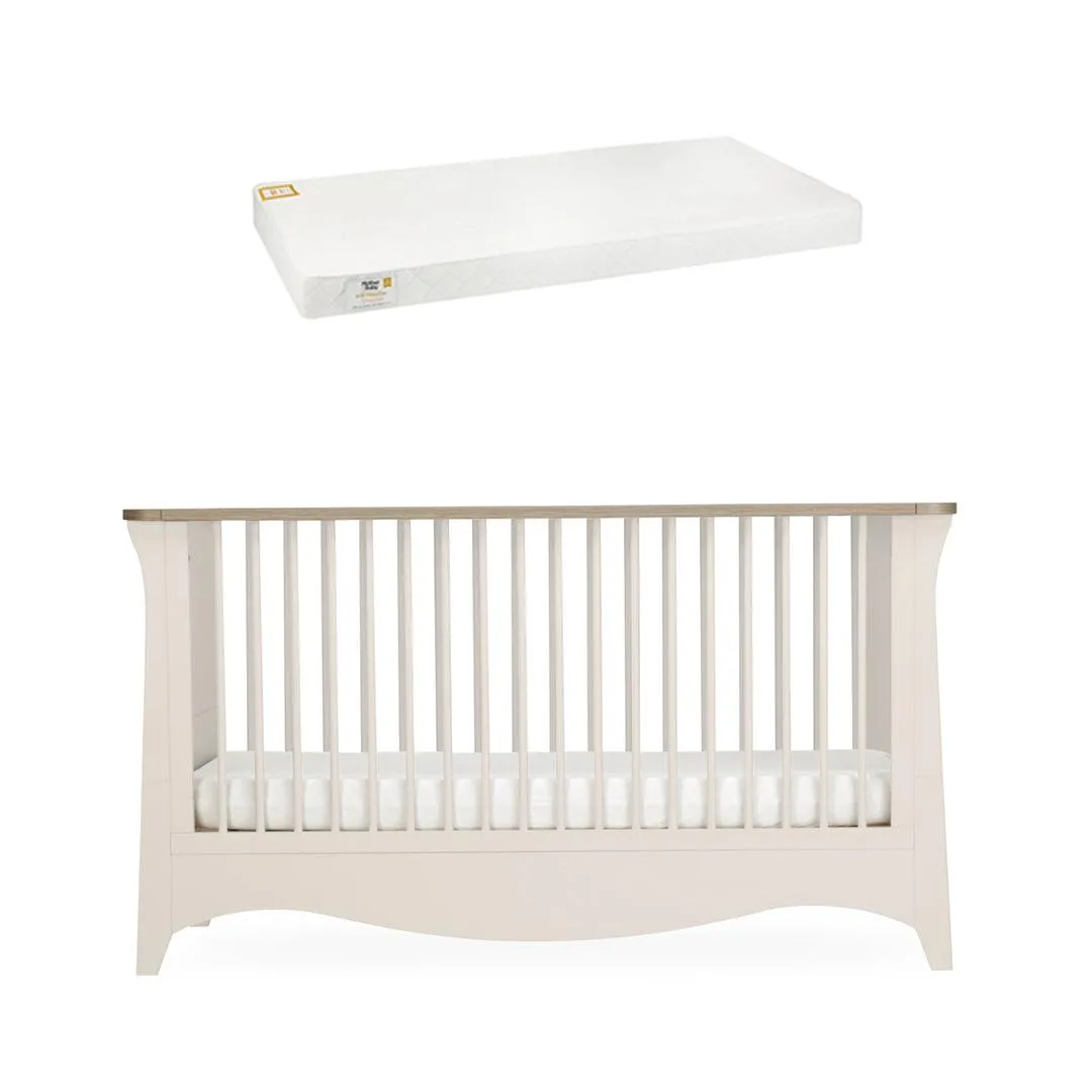 CuddleCo Clara Cot Bed - Cashmere