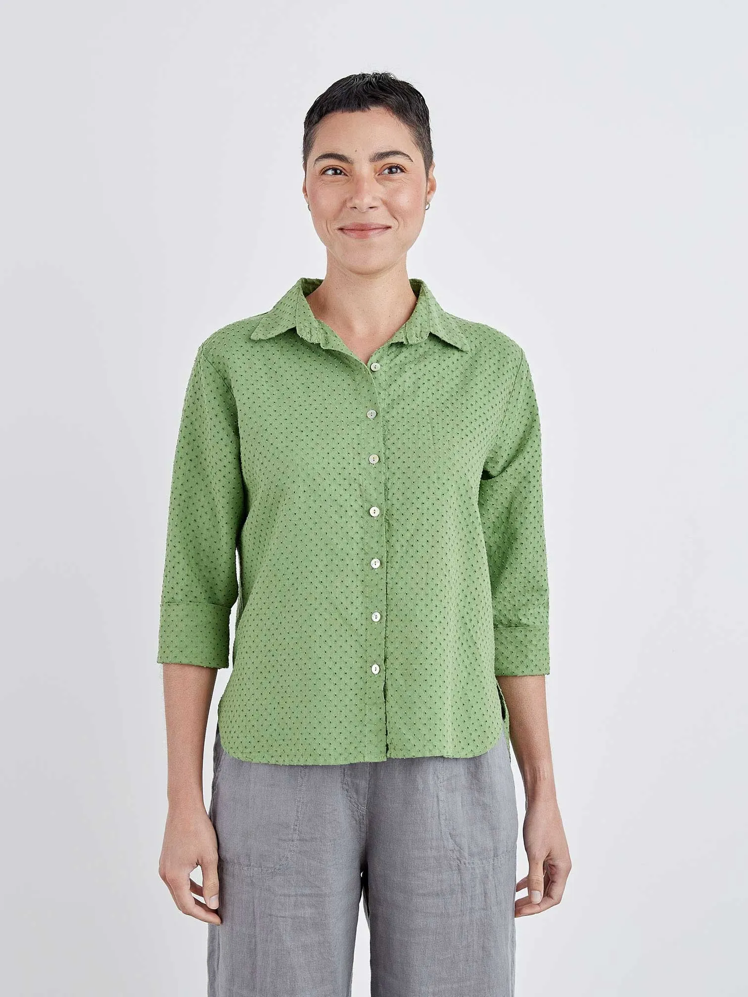 CUT LOOSE - EASY CROP SHIRT