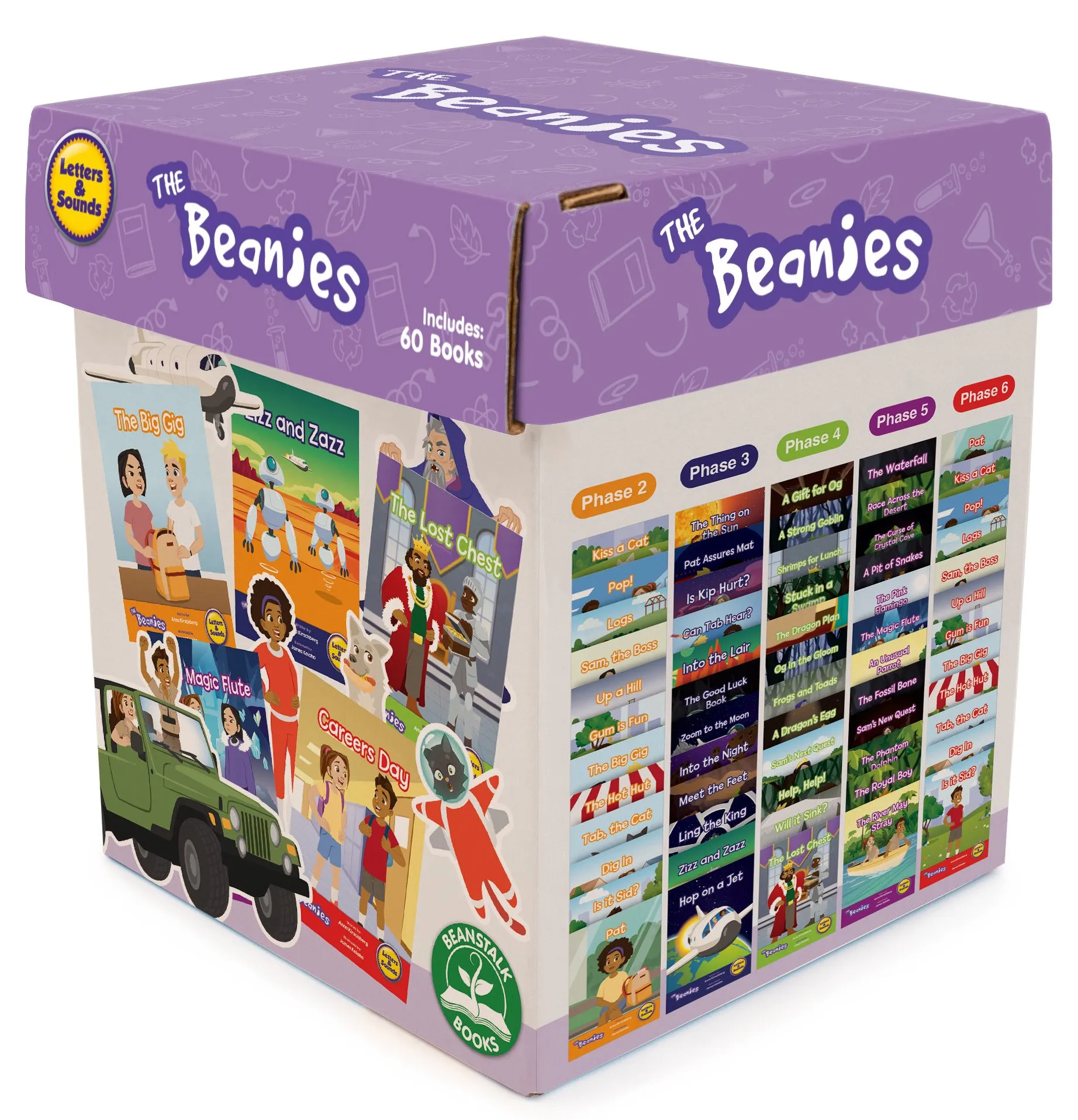 Decodable Readers Boxed Set Hi-Lo - Diversity  (Phase 2 - 6)